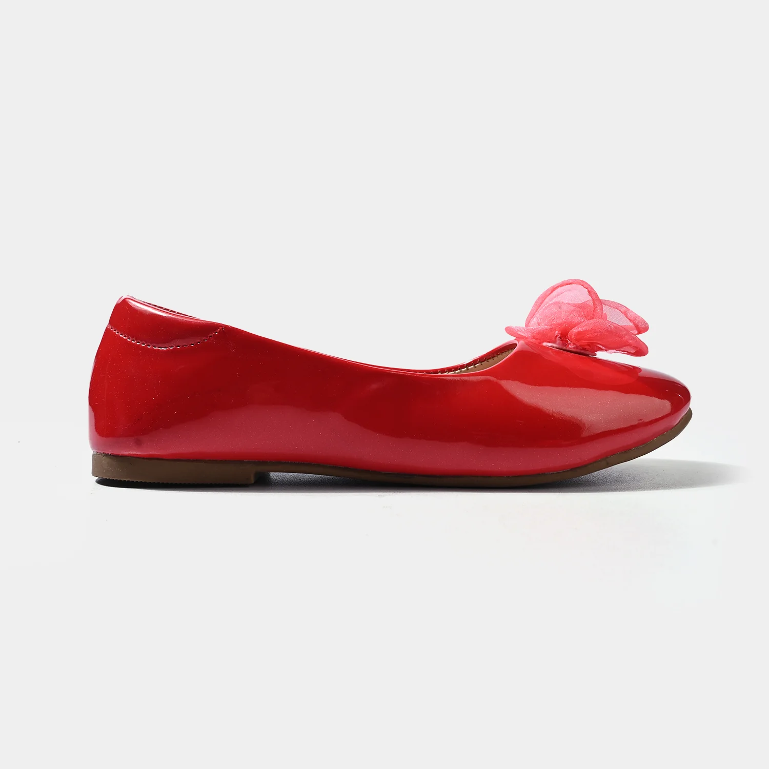 Girls Pumps 1350-Red - Image 4