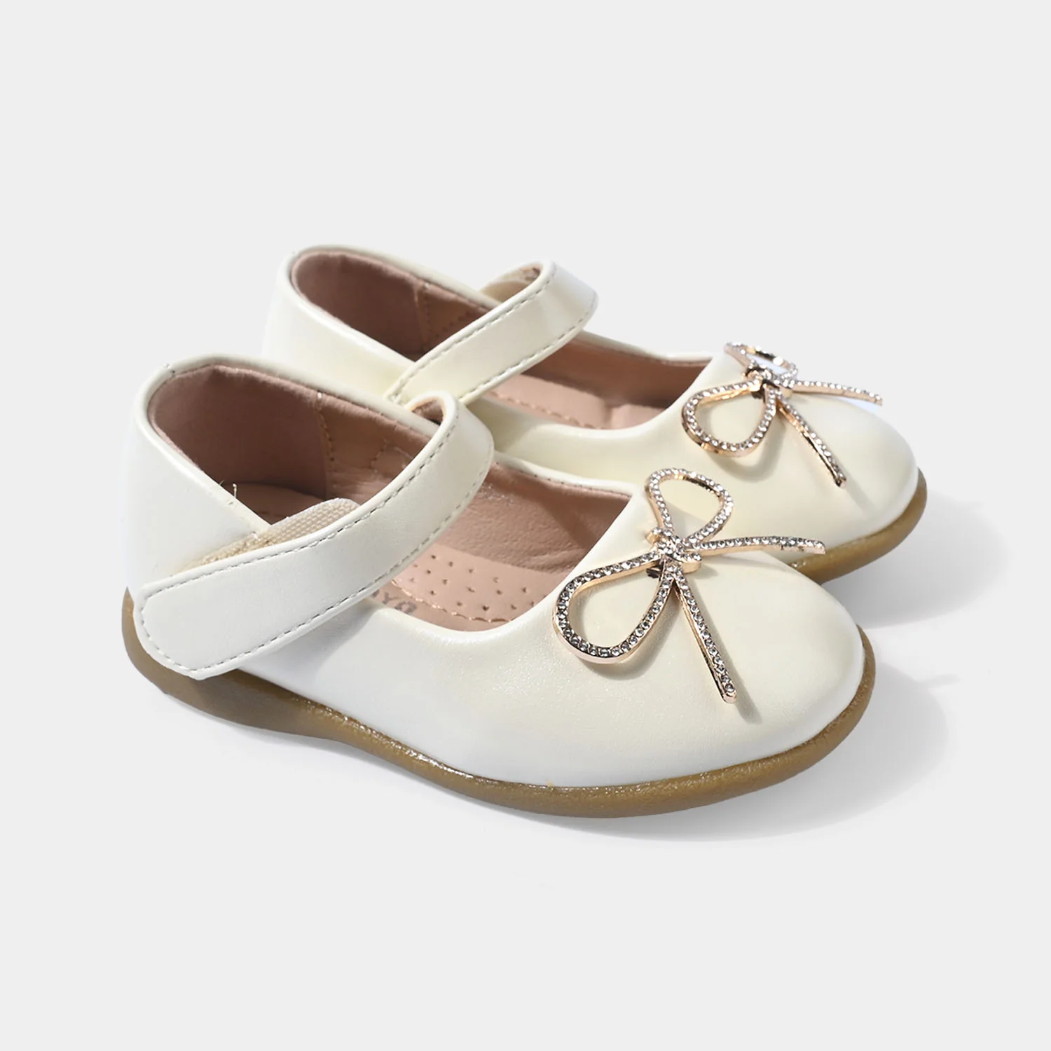 Girls Pumps 185-1-BEIGE - Image 3