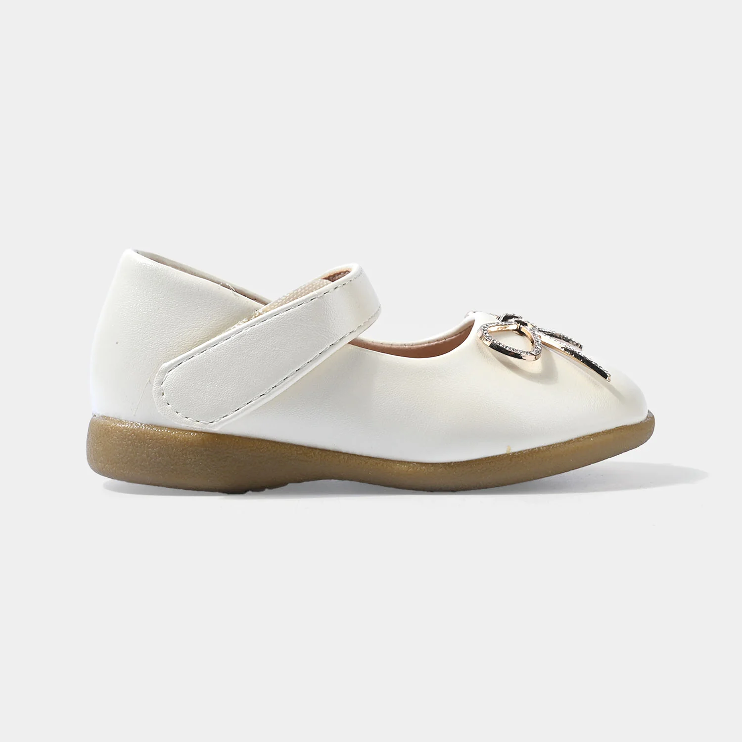 Girls Pumps 185-1-BEIGE - Image 4
