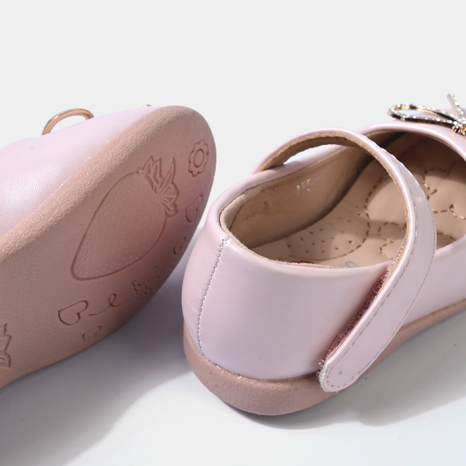 Girls Pumps 185-1-PINK - Image 2