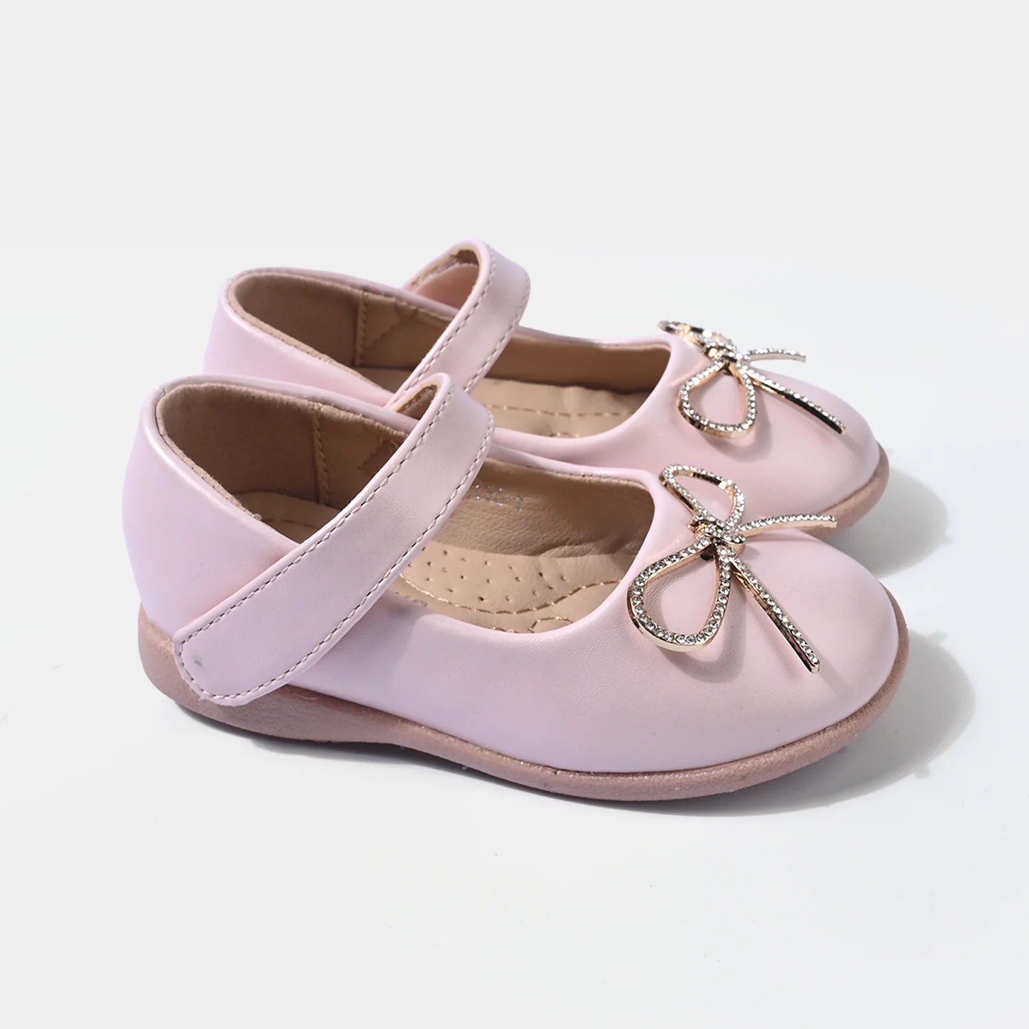 Girls Pumps 185-1-PINK - Image 3
