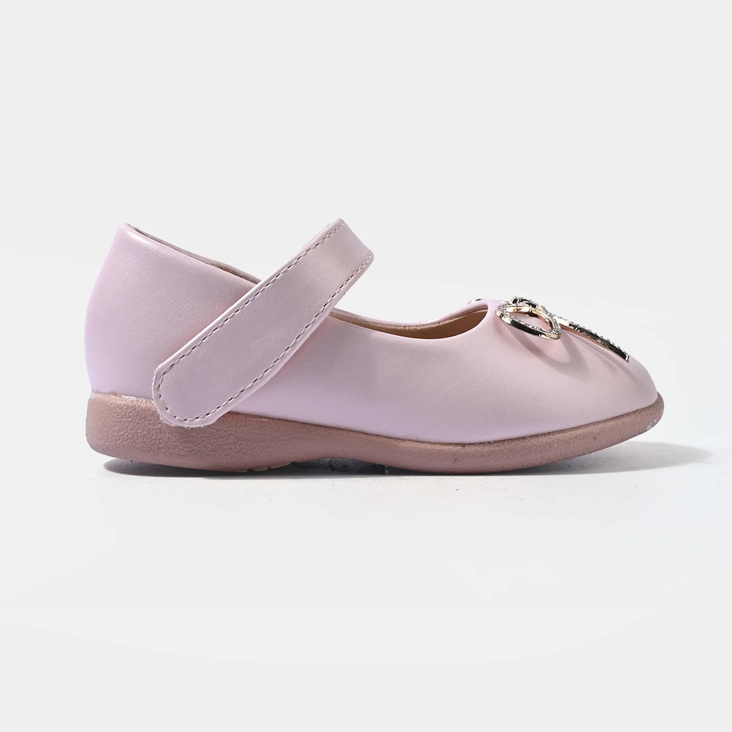 Girls Pumps 185-1-PINK - Image 4