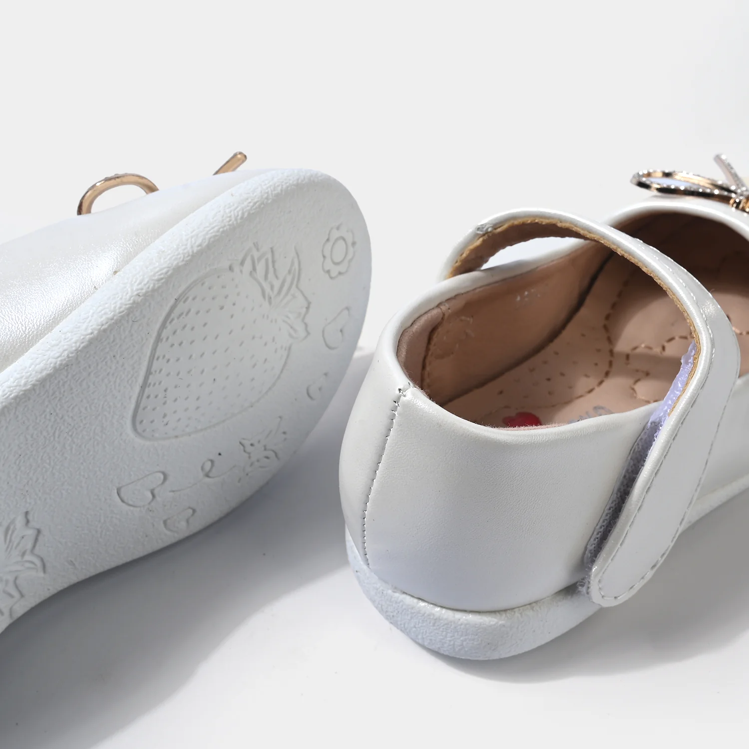 Girls Pumps 185-1-White - Image 2