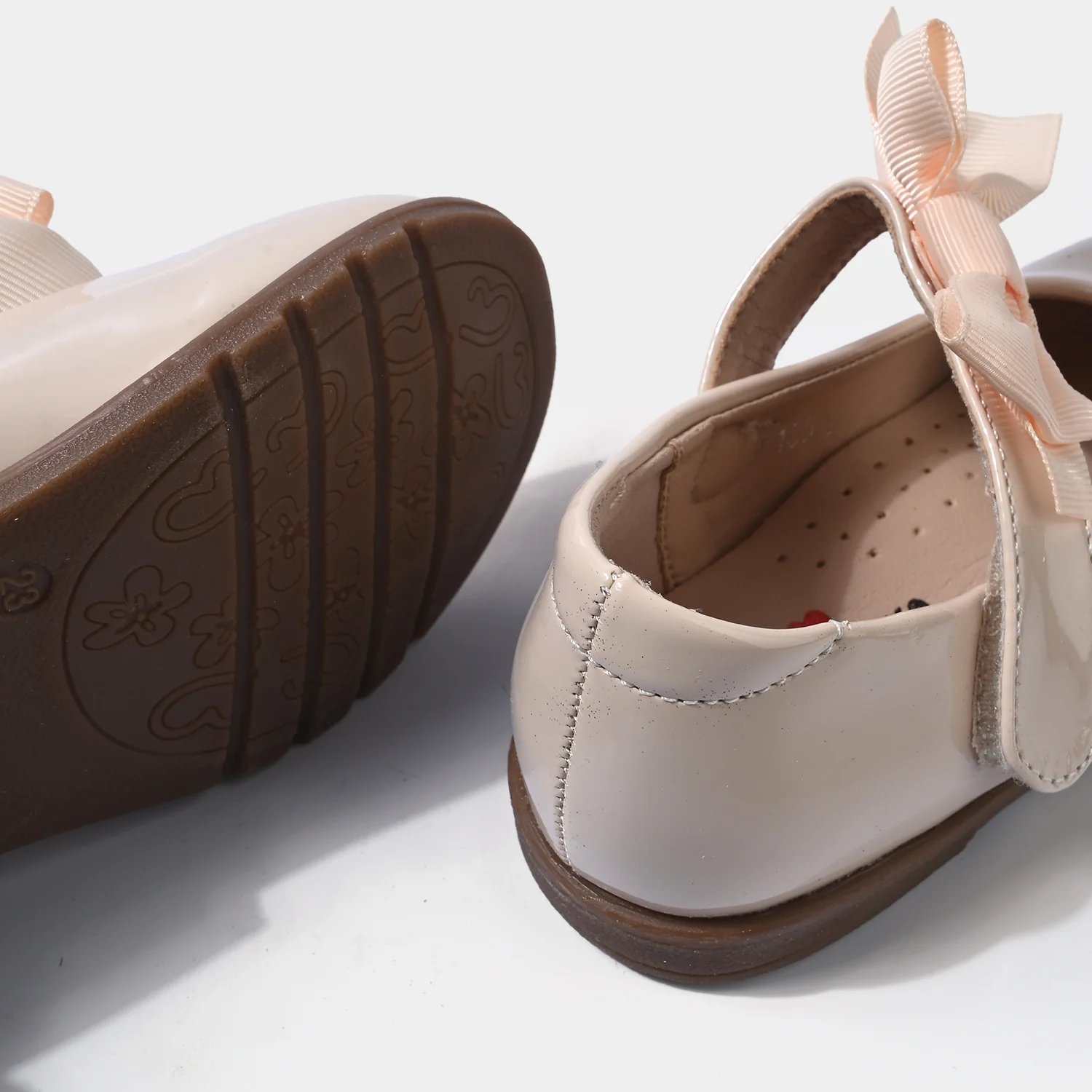 Girls Pumps 185-5-BEIGE - Image 2