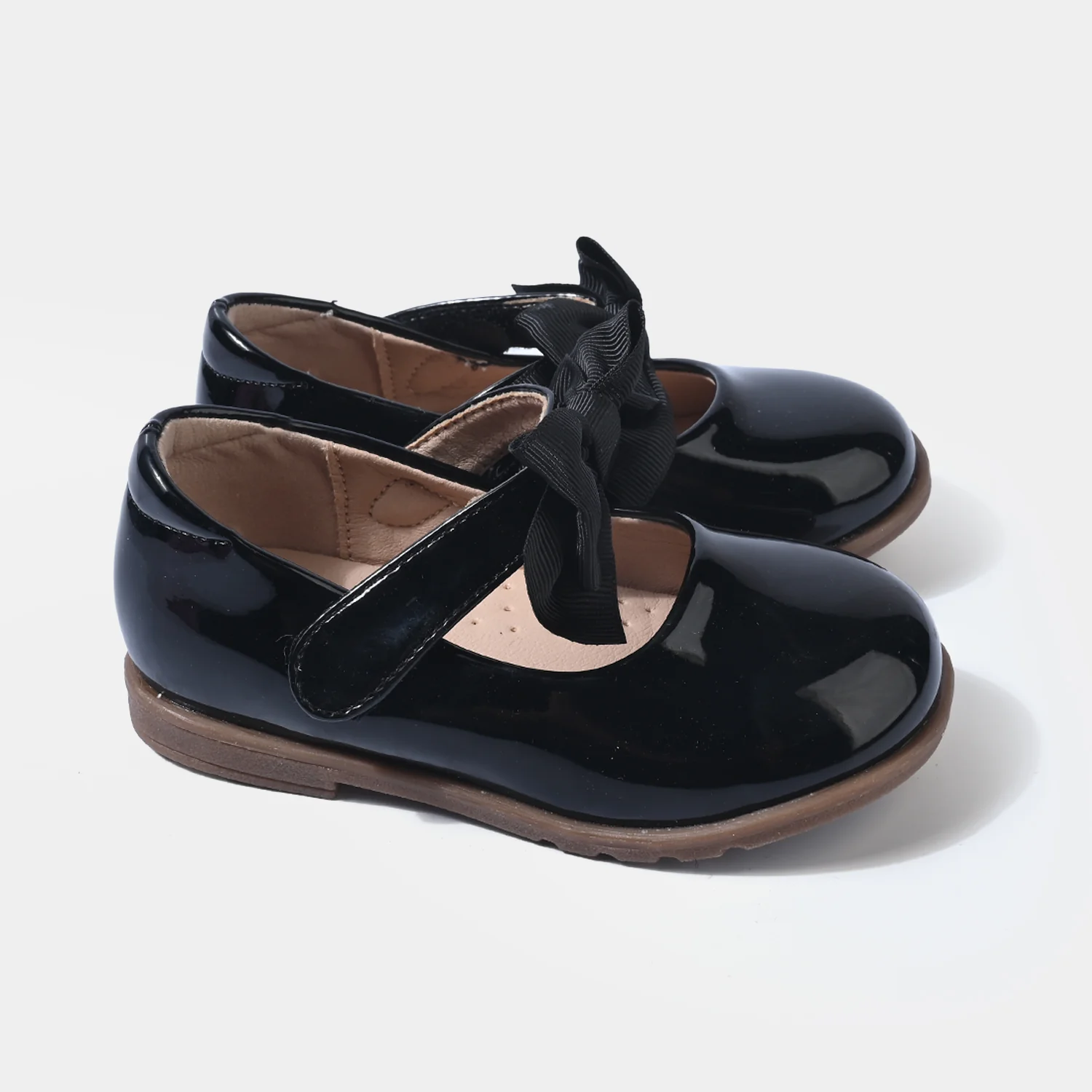 Girls Pumps 185-5-BLACK - Image 3