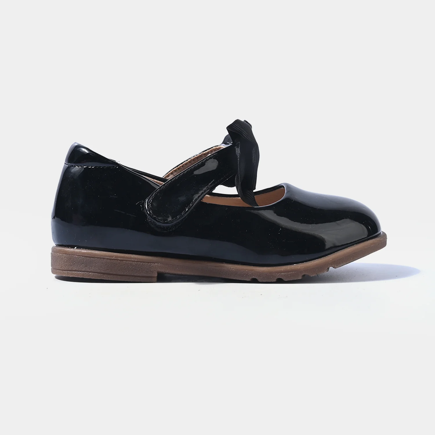 Girls Pumps 185-5-BLACK - Image 4