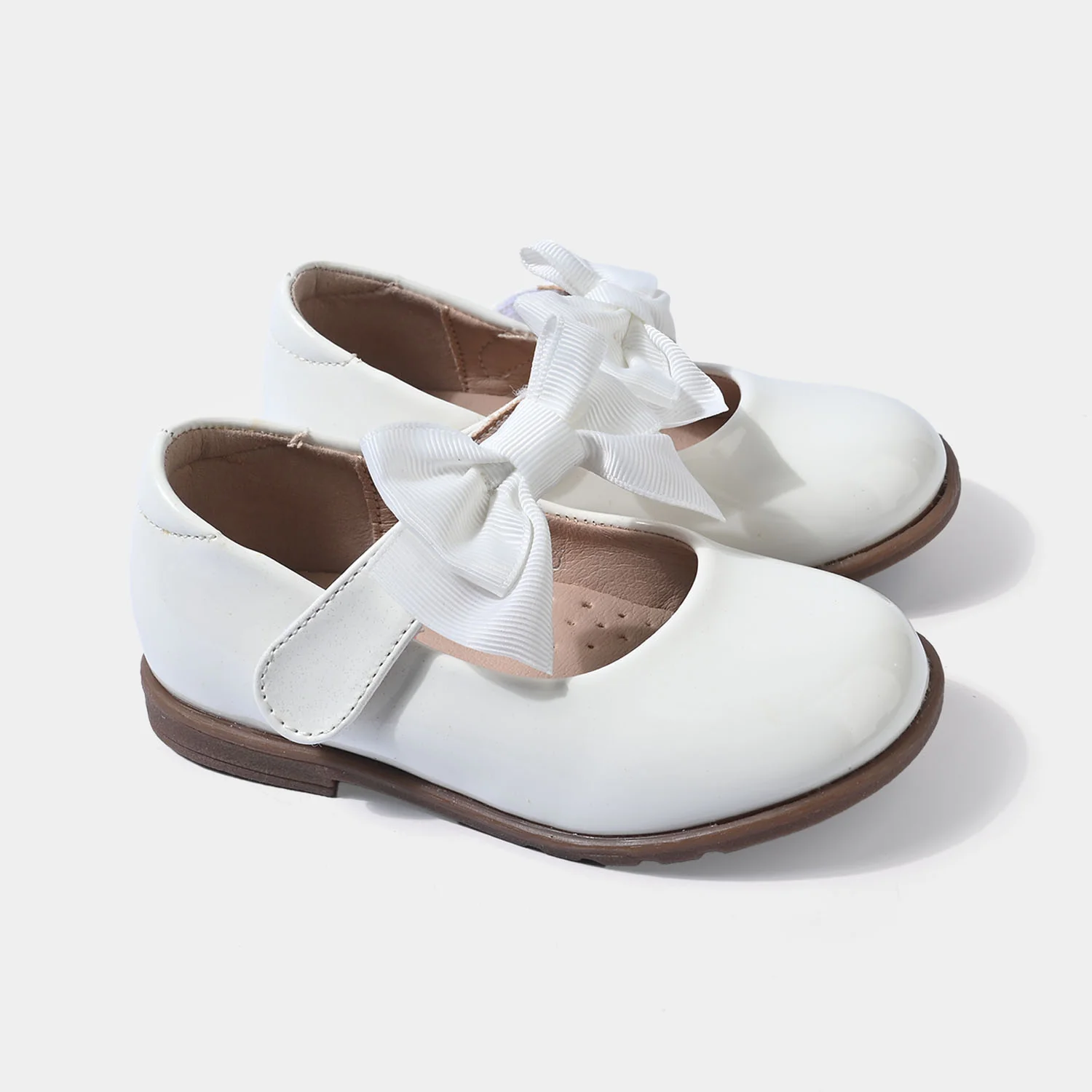 Girls Pumps 185-5-White - Image 3