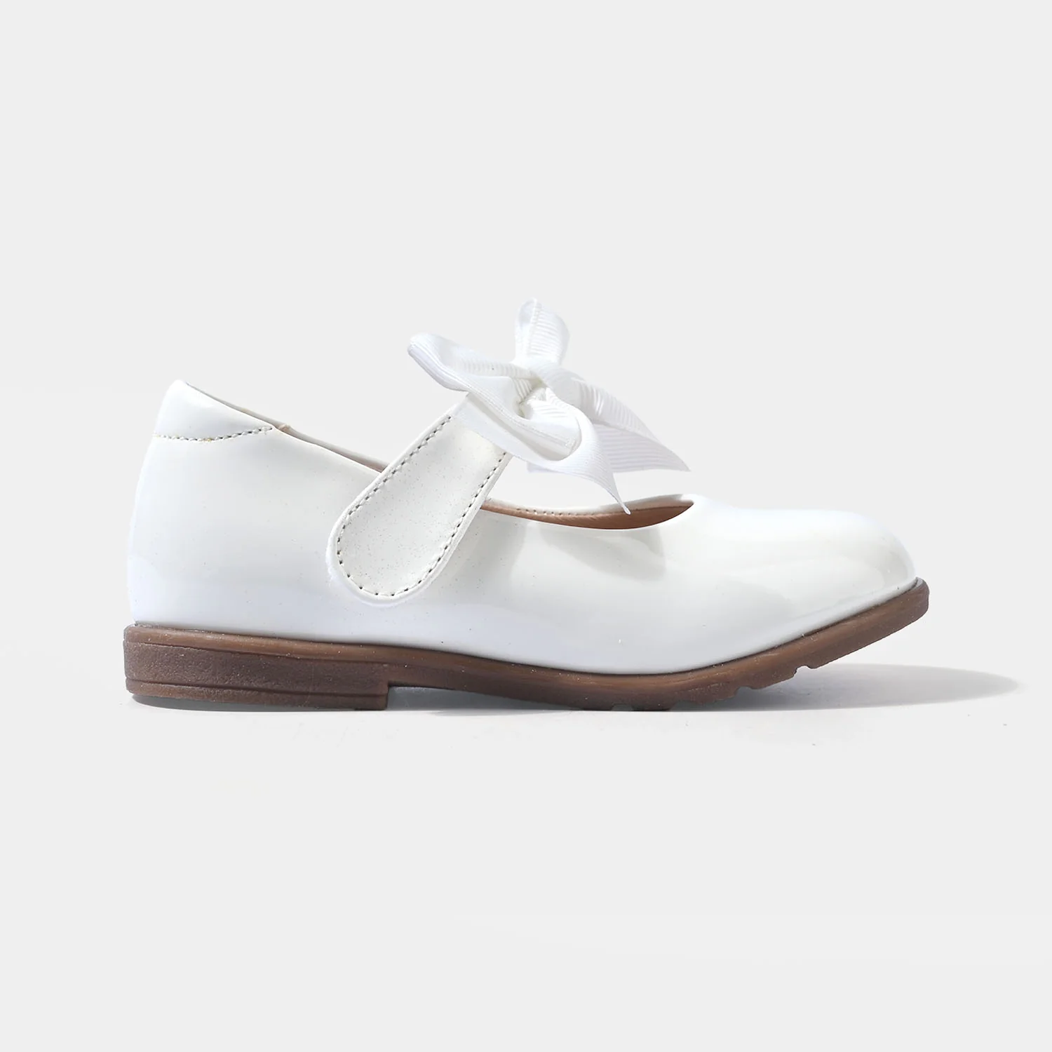 Girls Pumps 185-5-White - Image 4