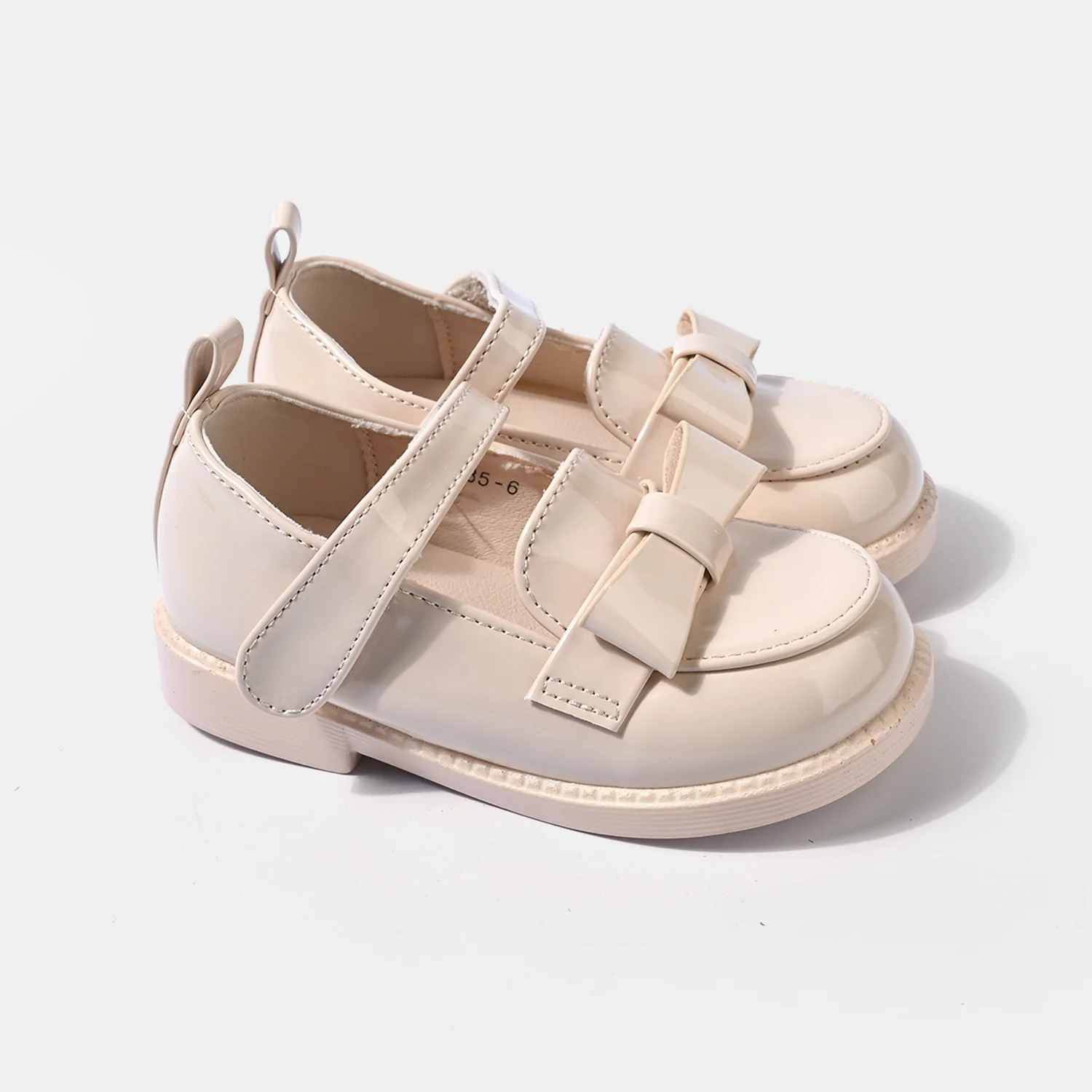 Girls Pumps 185-6-BEIGE - Image 3