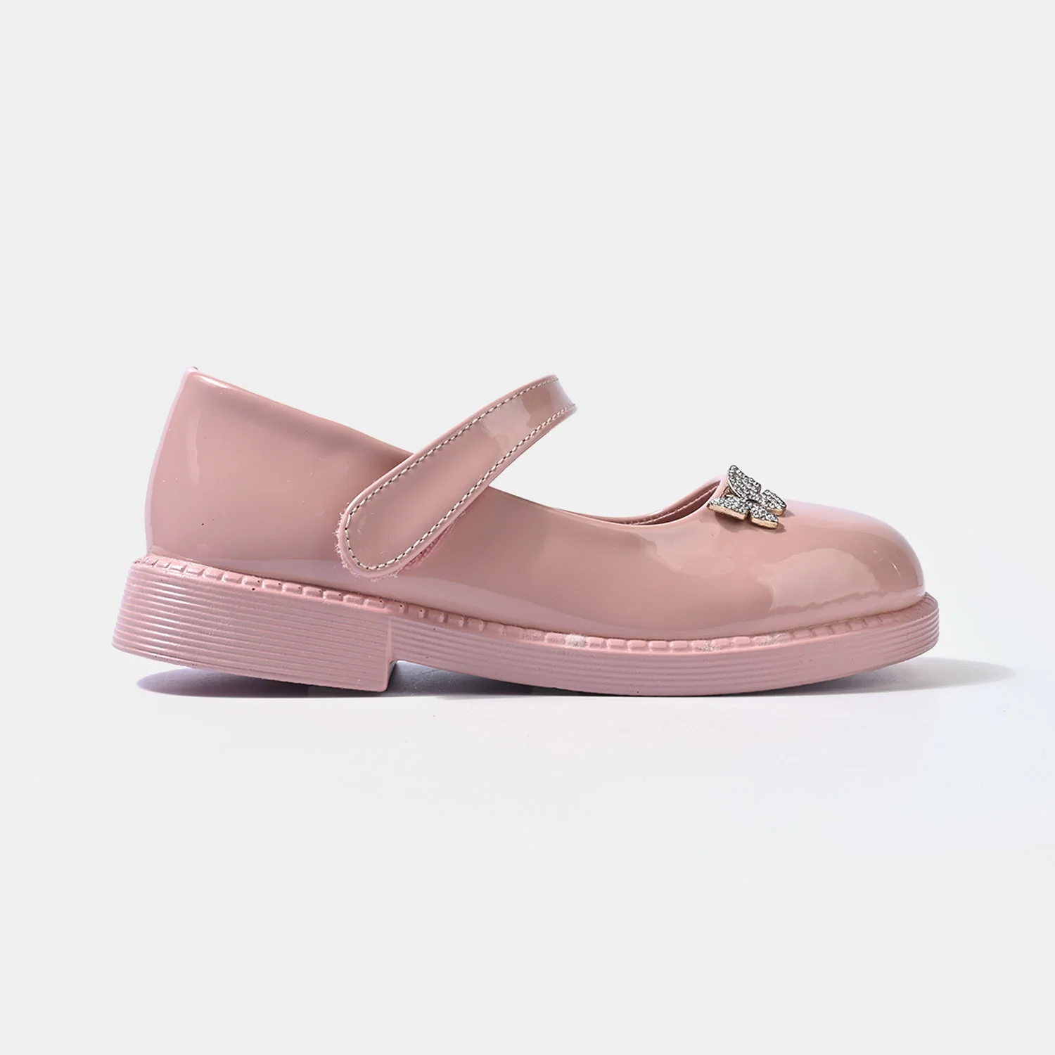 Girls Pumps 186-2-PINK - Image 4