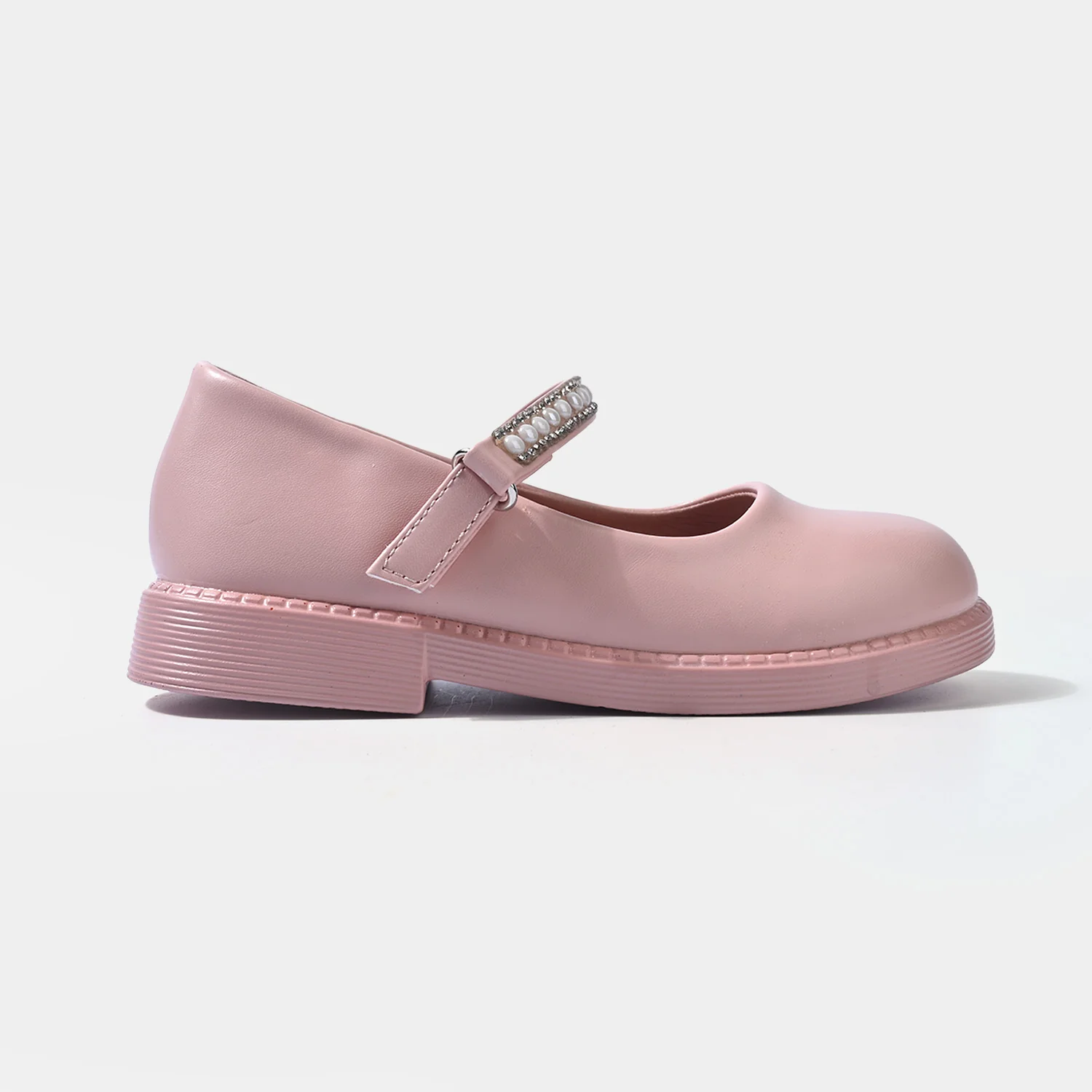 Girls Pumps 186-4-PINK - Image 4