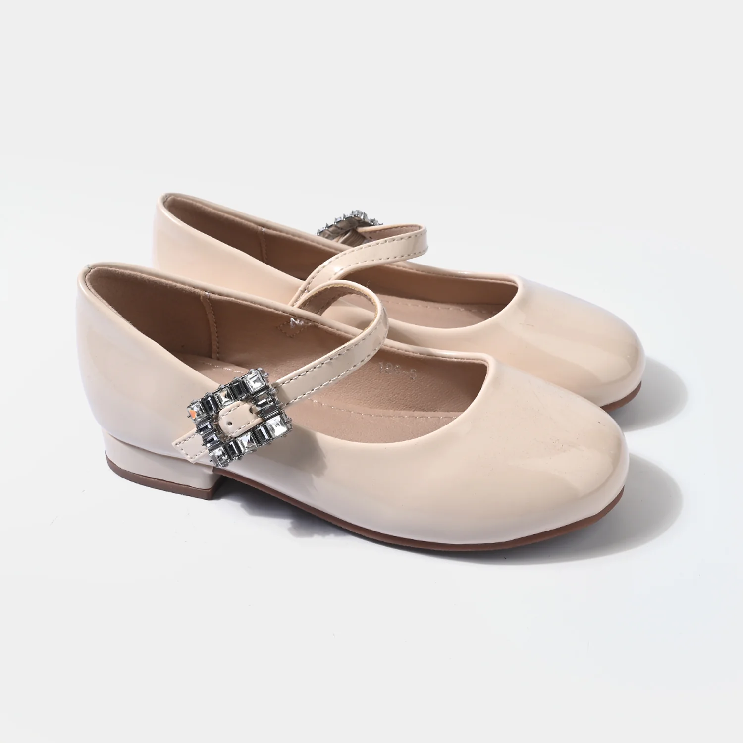 Girls Pumps 186-5-BEIGE - Image 3