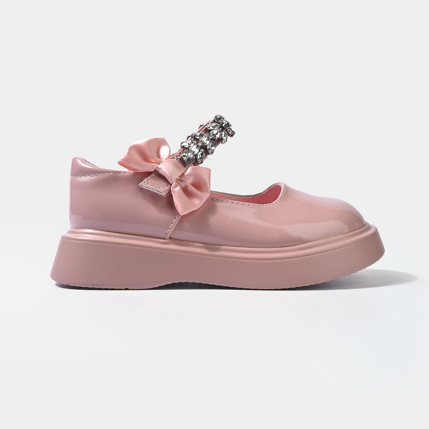 Girls Pumps 186-6-PINK - Image 4
