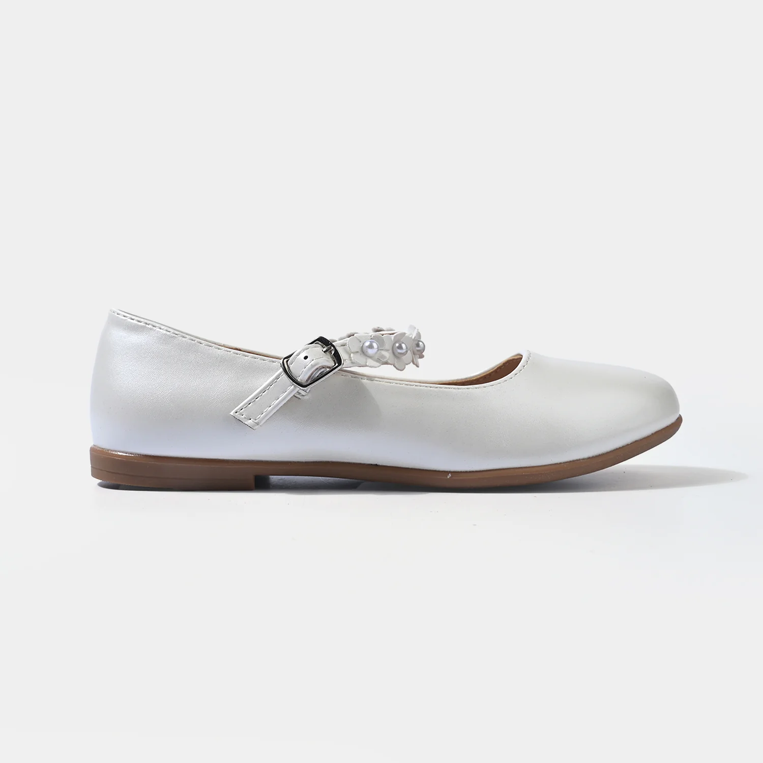 Girls Pumps 187-2-Off.White - Image 4