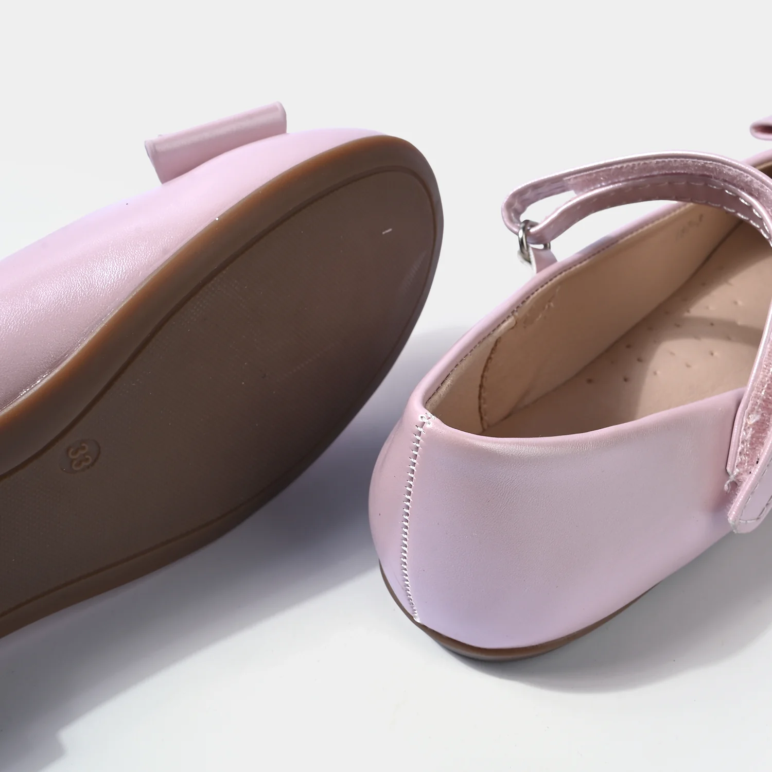 Girls Pumps 187-3 - PINK - Image 2