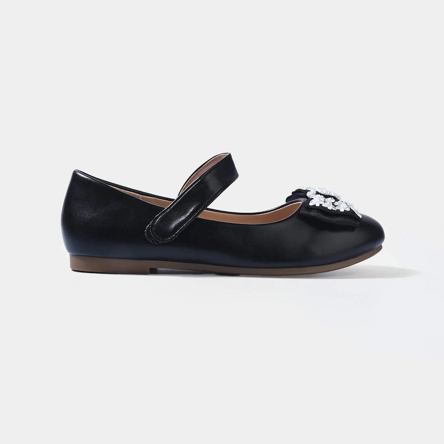 Girls Pumps 187-4-BLACK - Image 4