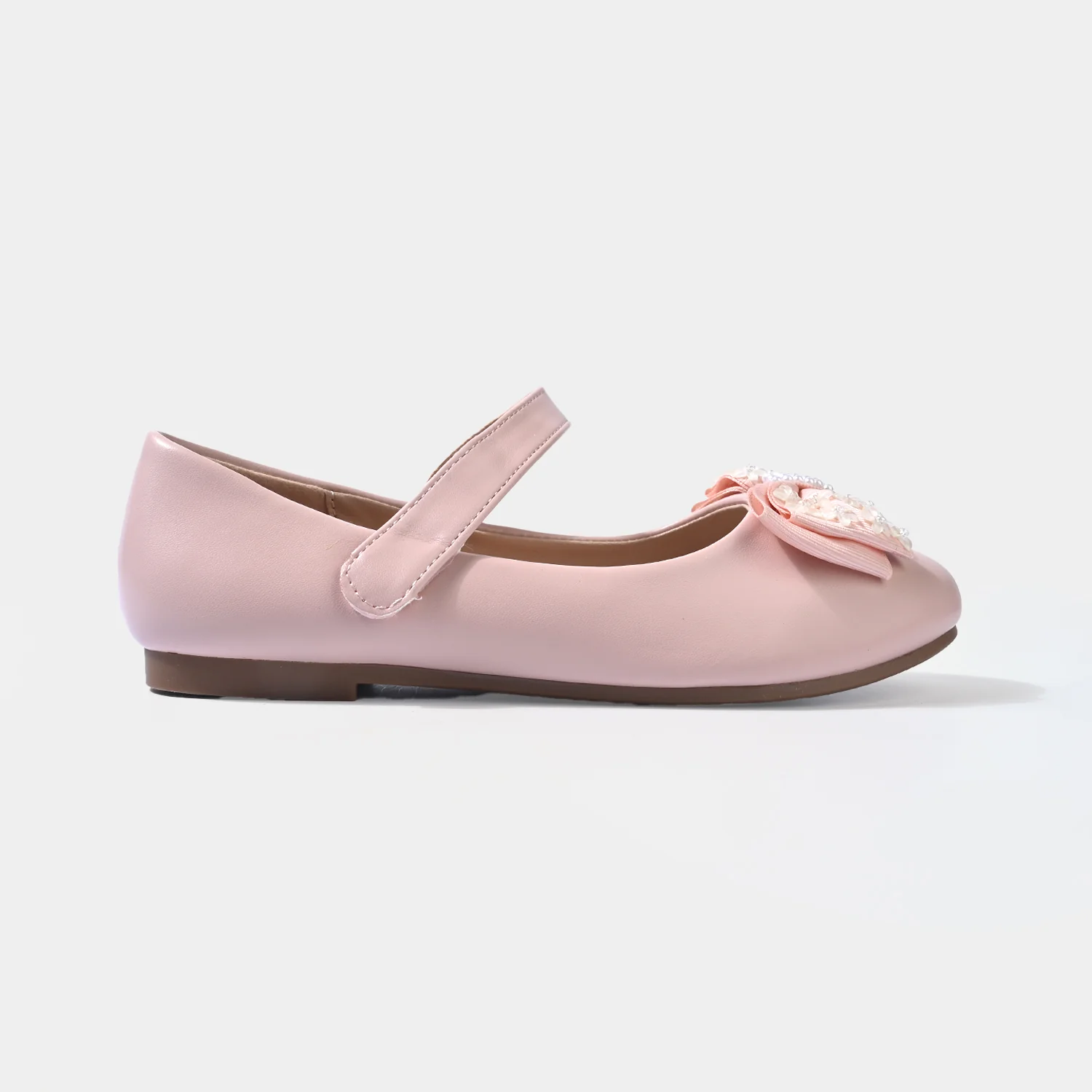 Girls Pumps 187-4-PINK - Image 4