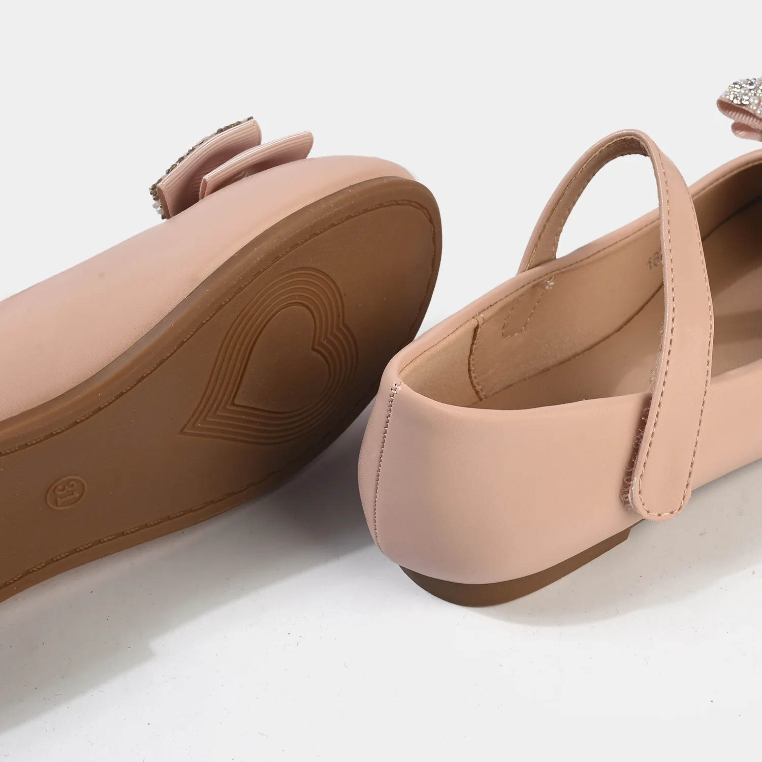 Girls Pumps 187-5-PINK - Image 2