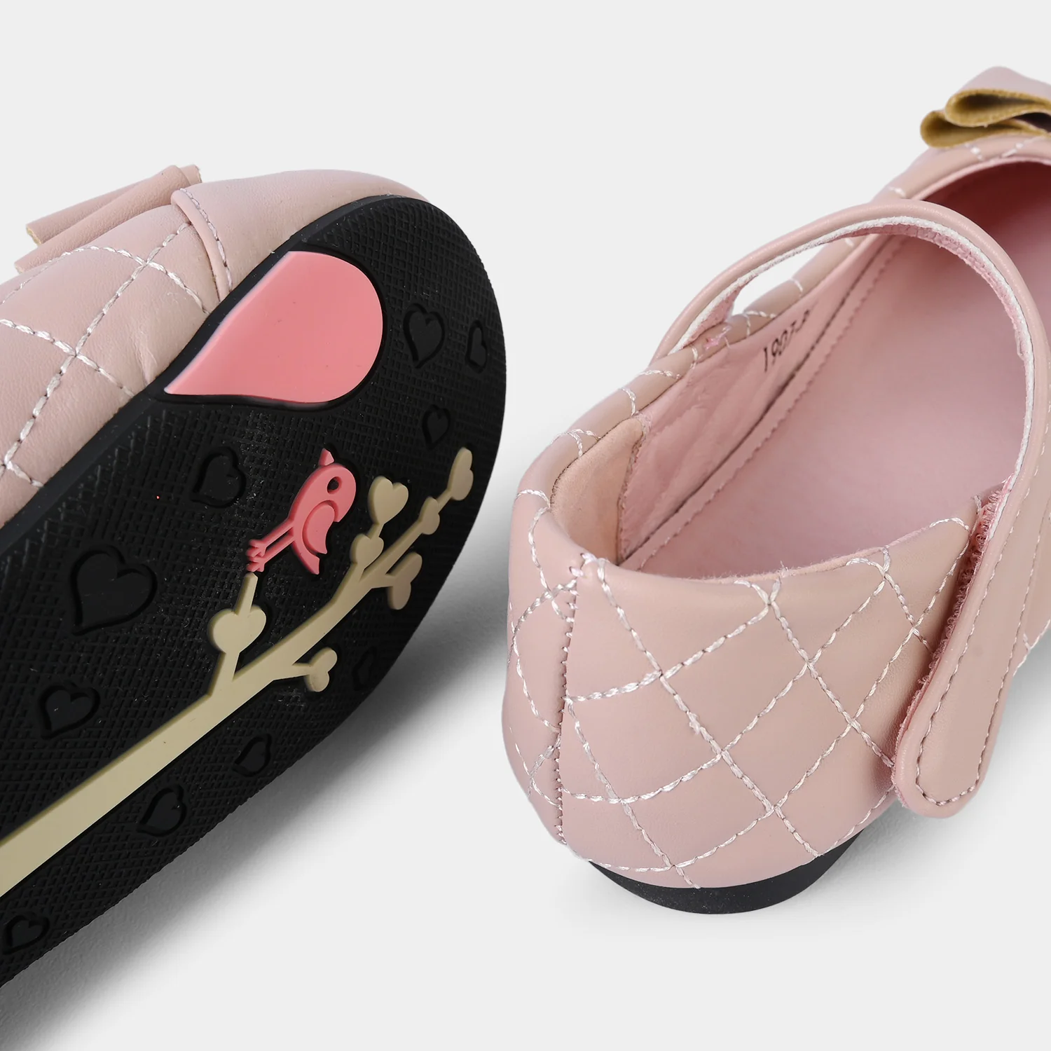 Girls Pumps 1907-BK12-PINK - Image 2
