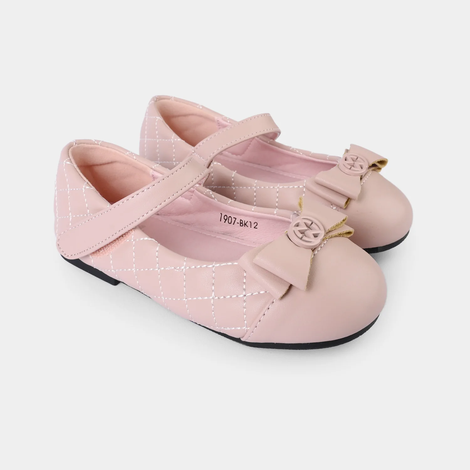 Girls Pumps 1907-BK12-PINK - Image 3