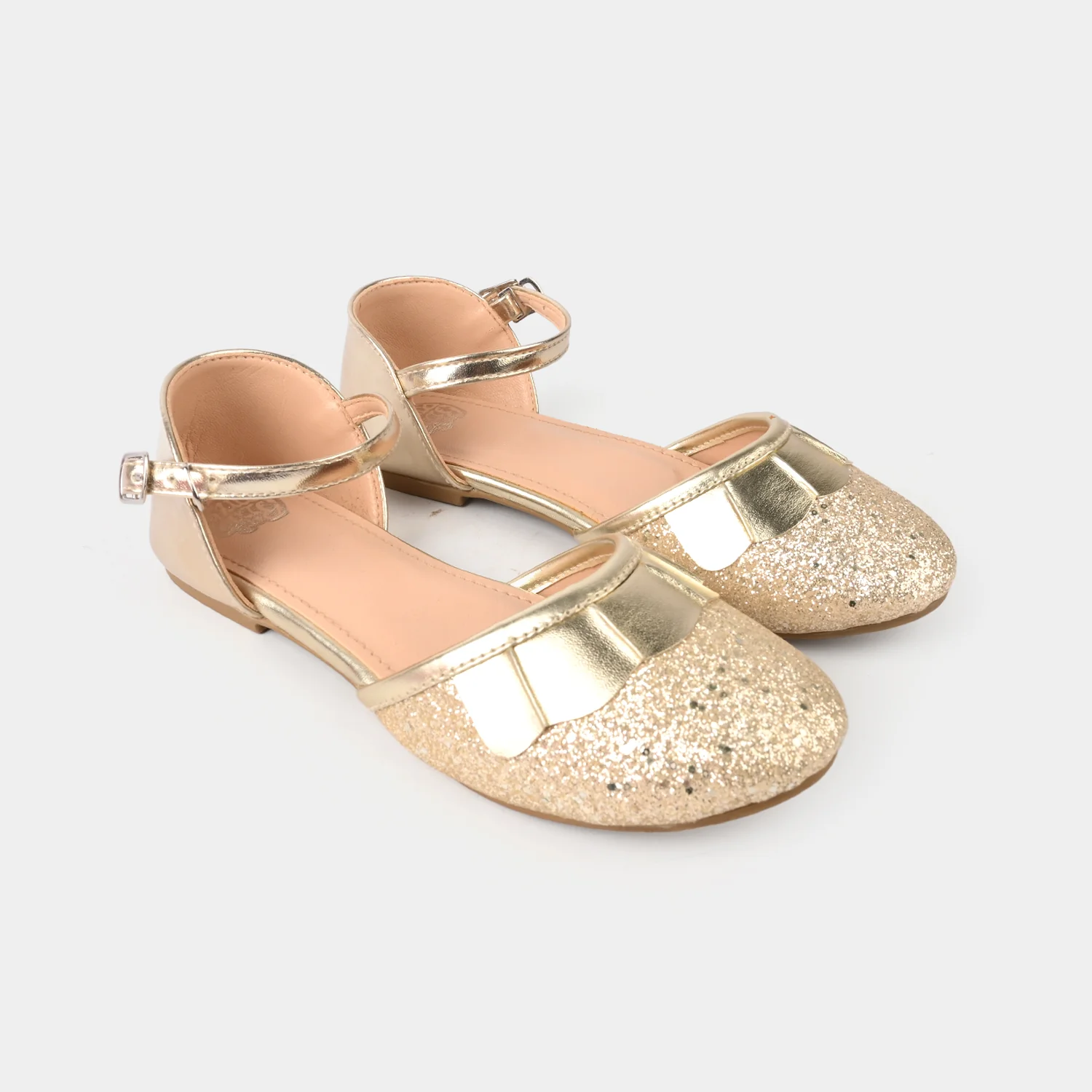 Girls Pumps 456-110 - Golden - Image 3
