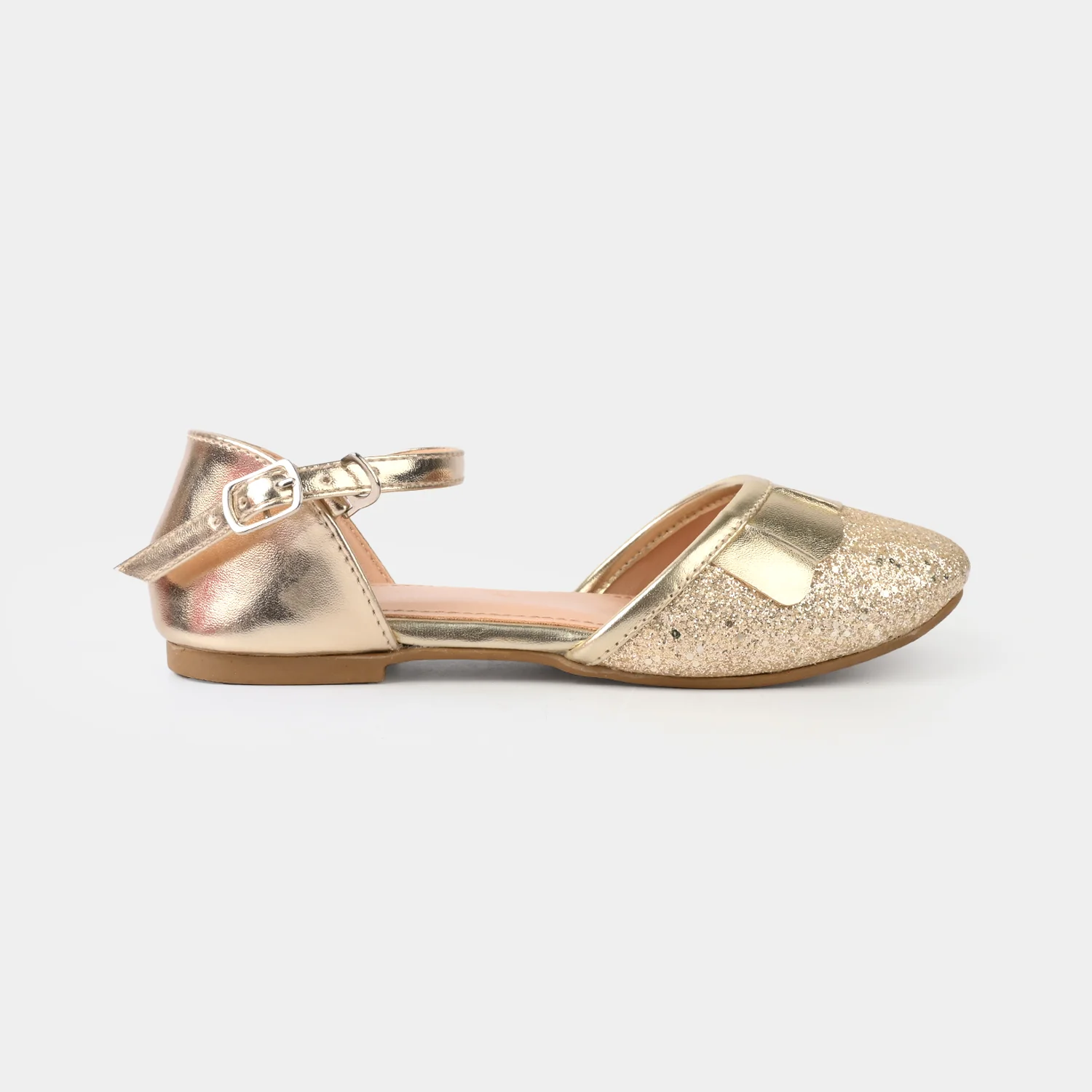 Girls Pumps 456-110 - Golden - Image 4
