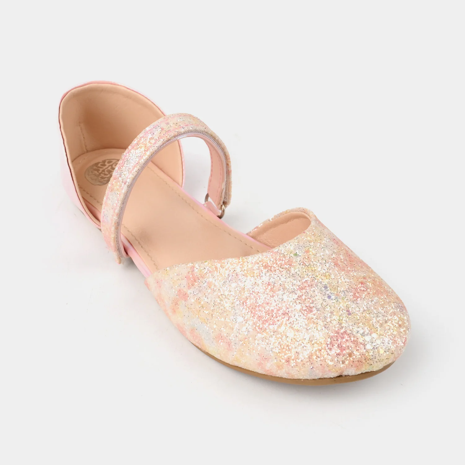 Girls Pumps 456-111-Peach