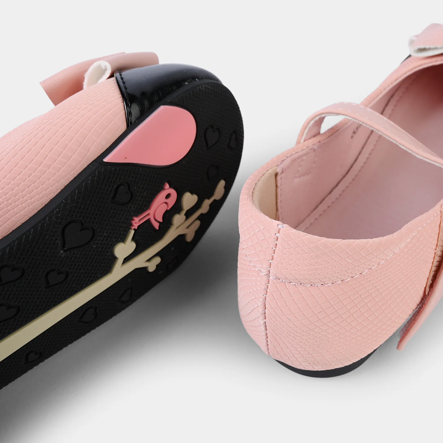Girls Pumps 66A24-PINK - Image 2