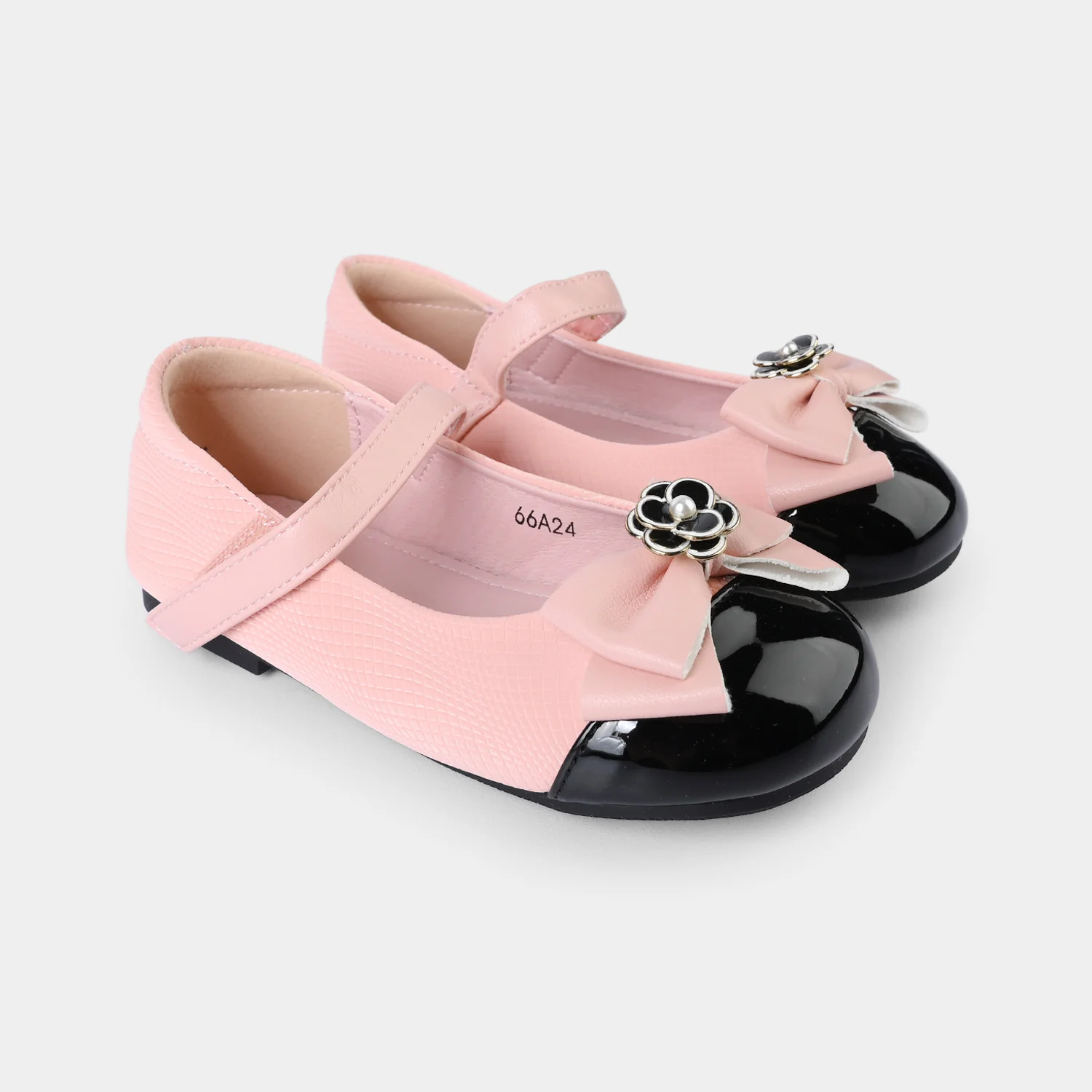 Girls Pumps 66A24-PINK - Image 3