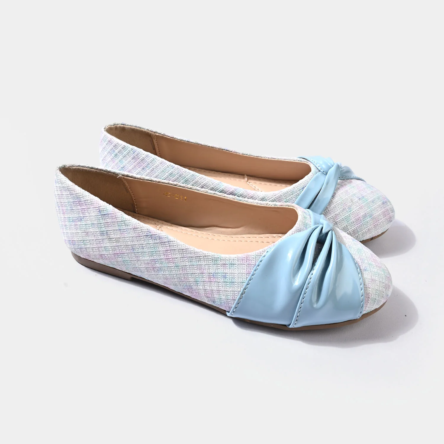 Girls Pumps BS-011-Blue - Image 3