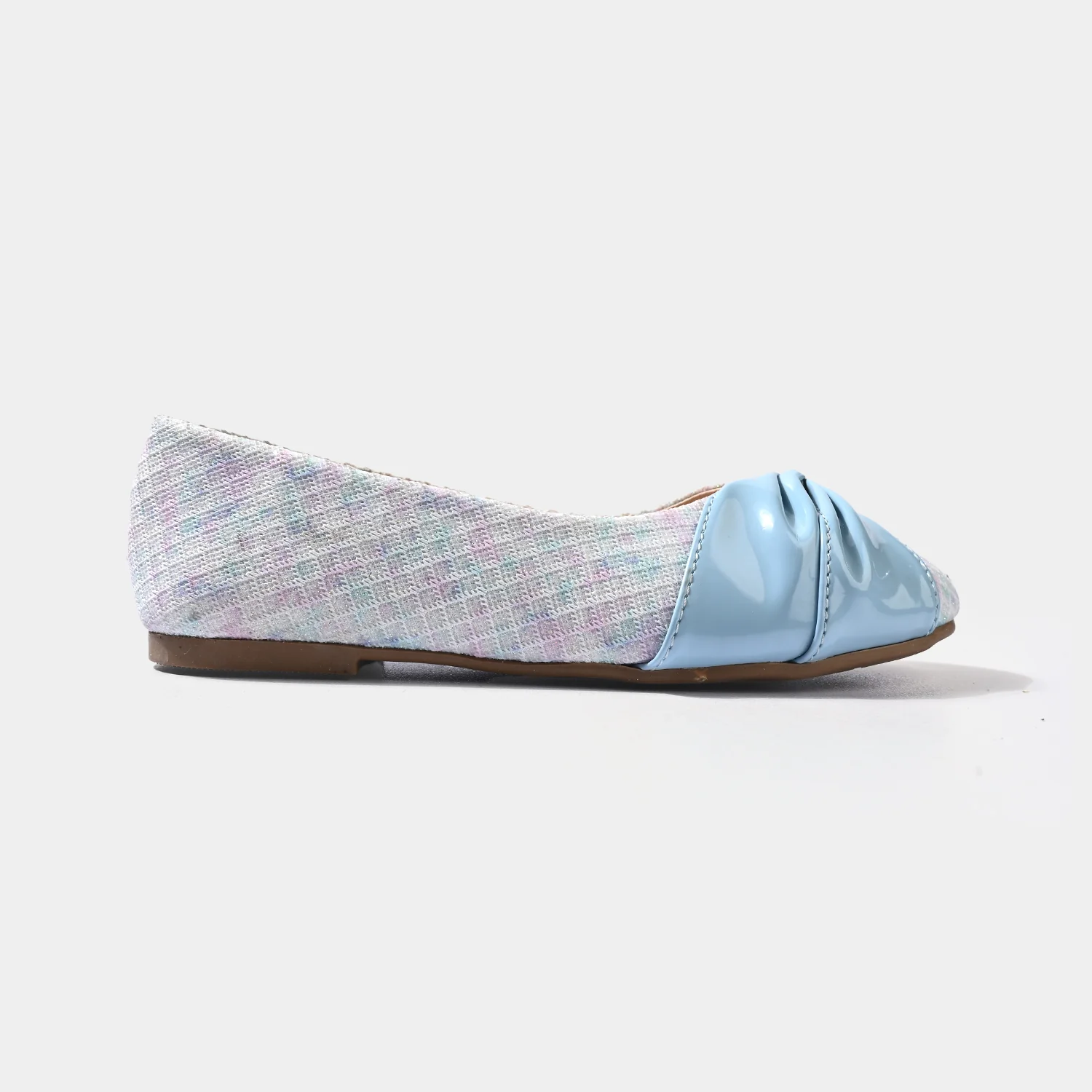Girls Pumps BS-011-Blue - Image 4