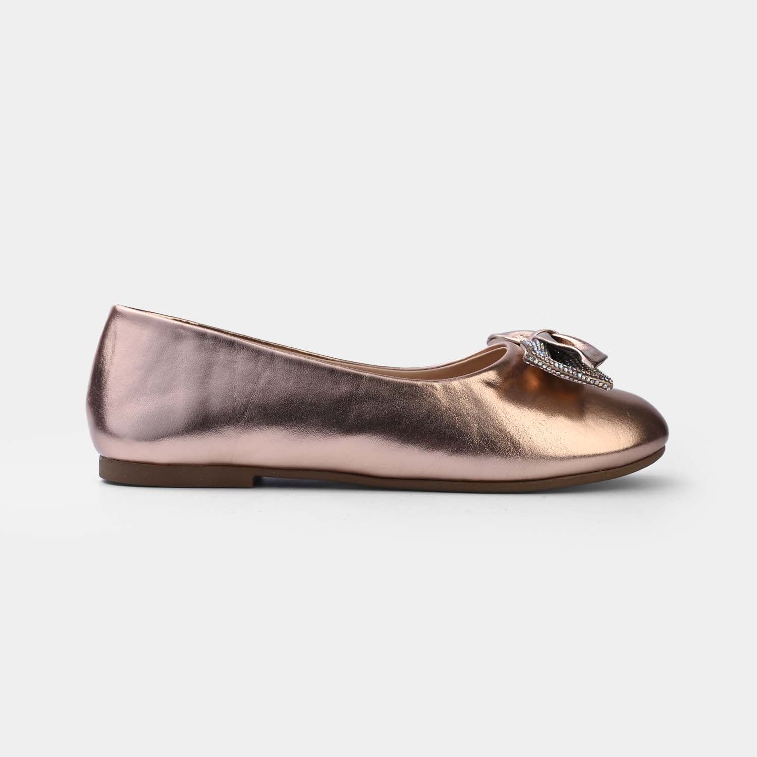 Girls Pumps BS-018-CHAMPAGNE - Image 4
