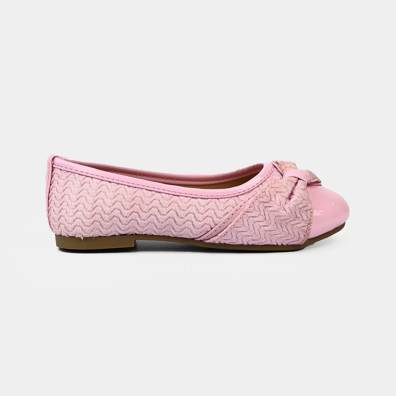 Girls Pumps BS-05-Pink - Image 3
