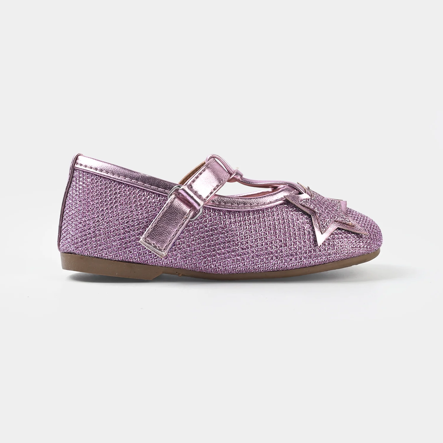 Girls Pumps BS-06 - Purple - Image 4