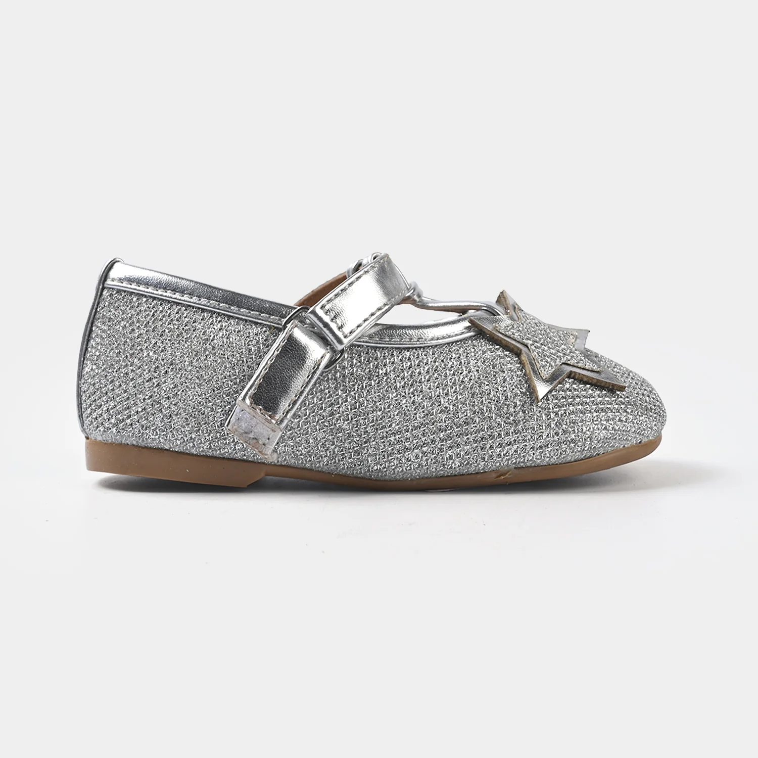 Girls Pumps BS-06 - SILVER - Image 4