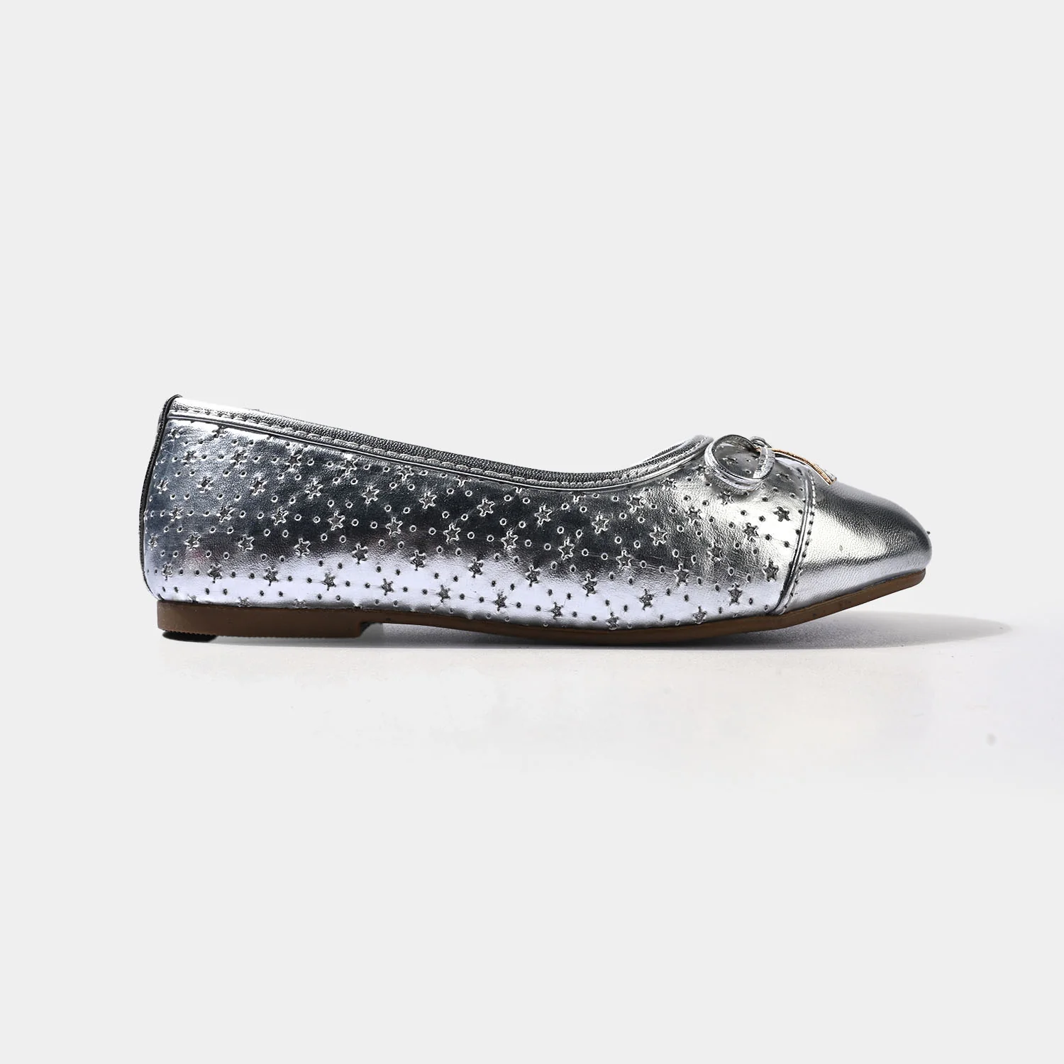 Girls Pumps BS-08-SILVER - Image 4