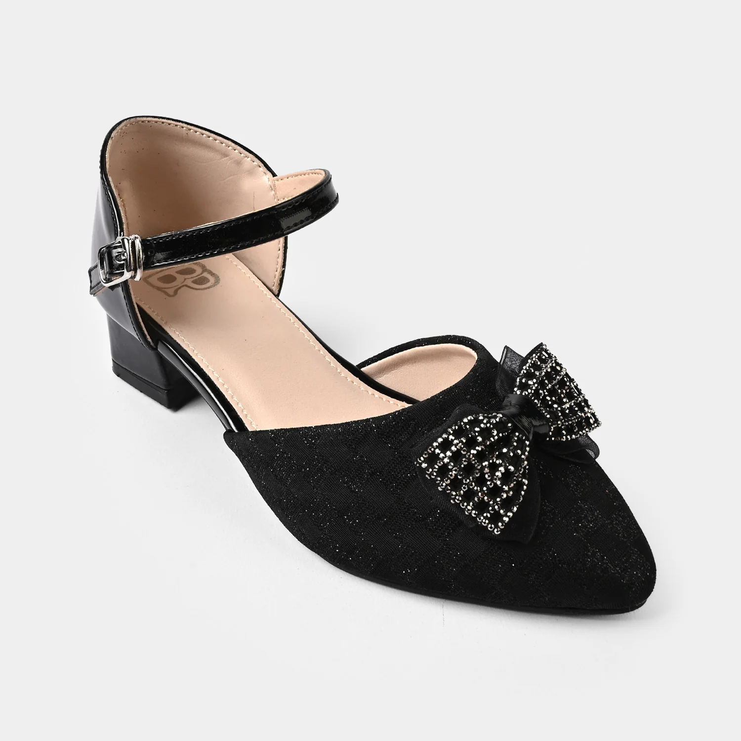 Girls Pumps Heels ZP-096 - Black