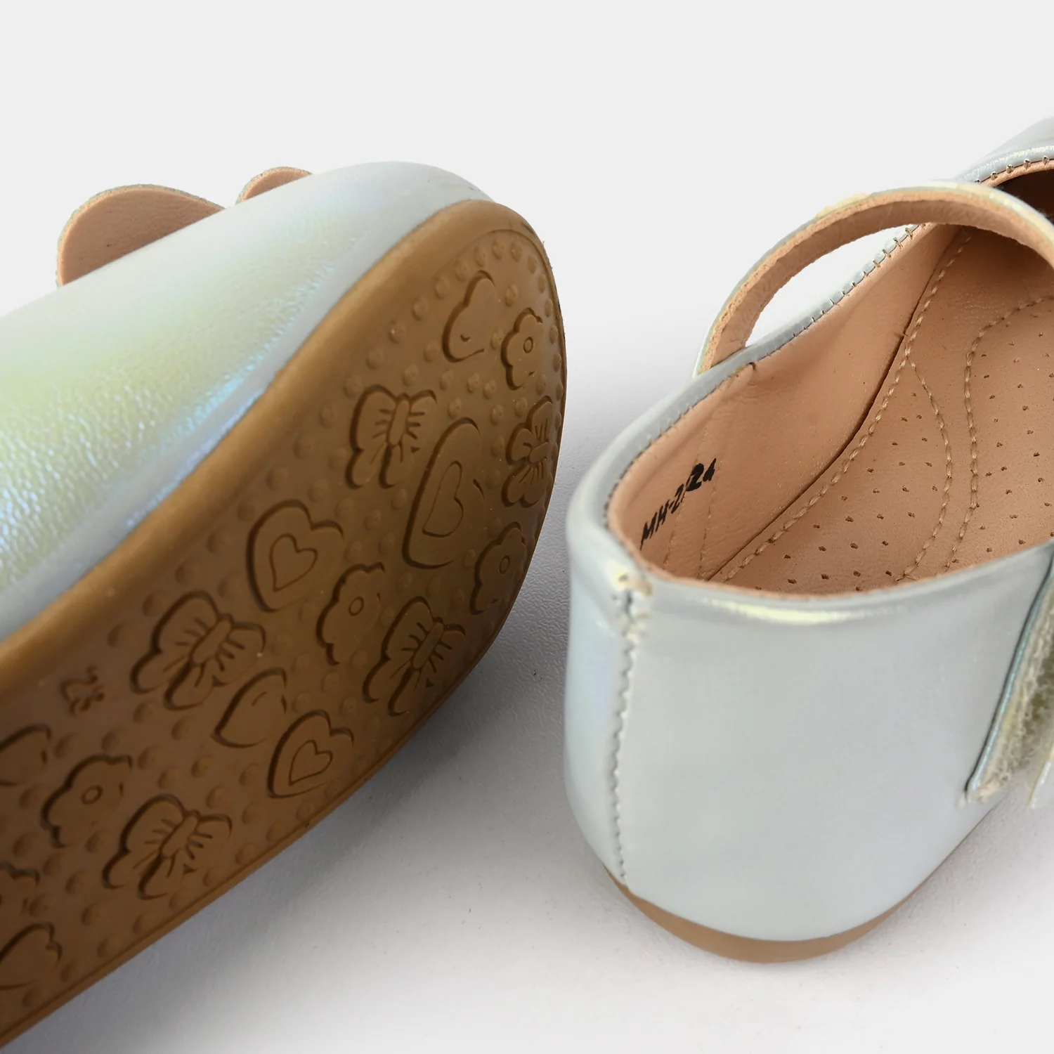 Girls Pumps MH-2224-Ice.Blue - Image 2