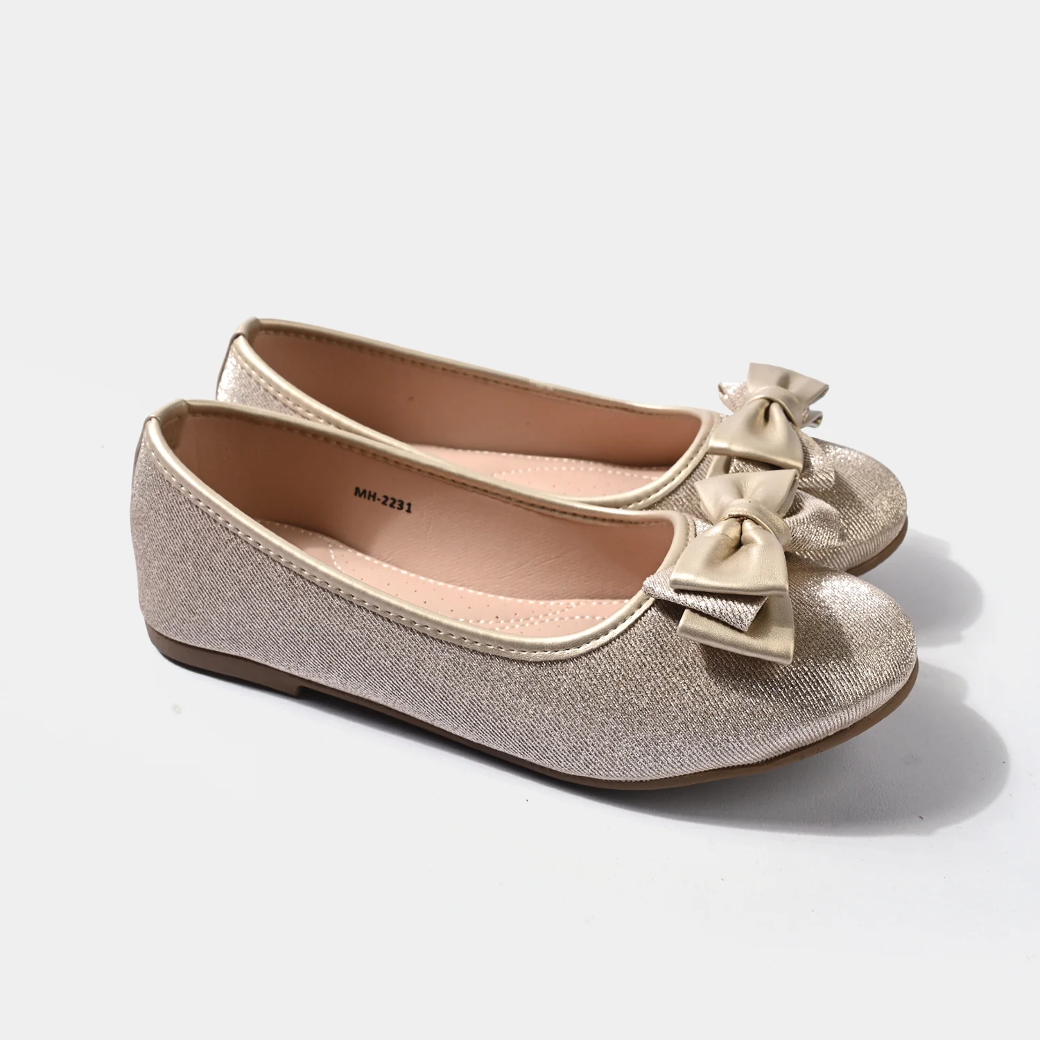 Girls Pumps MH-2231-GOLDEN - Image 3