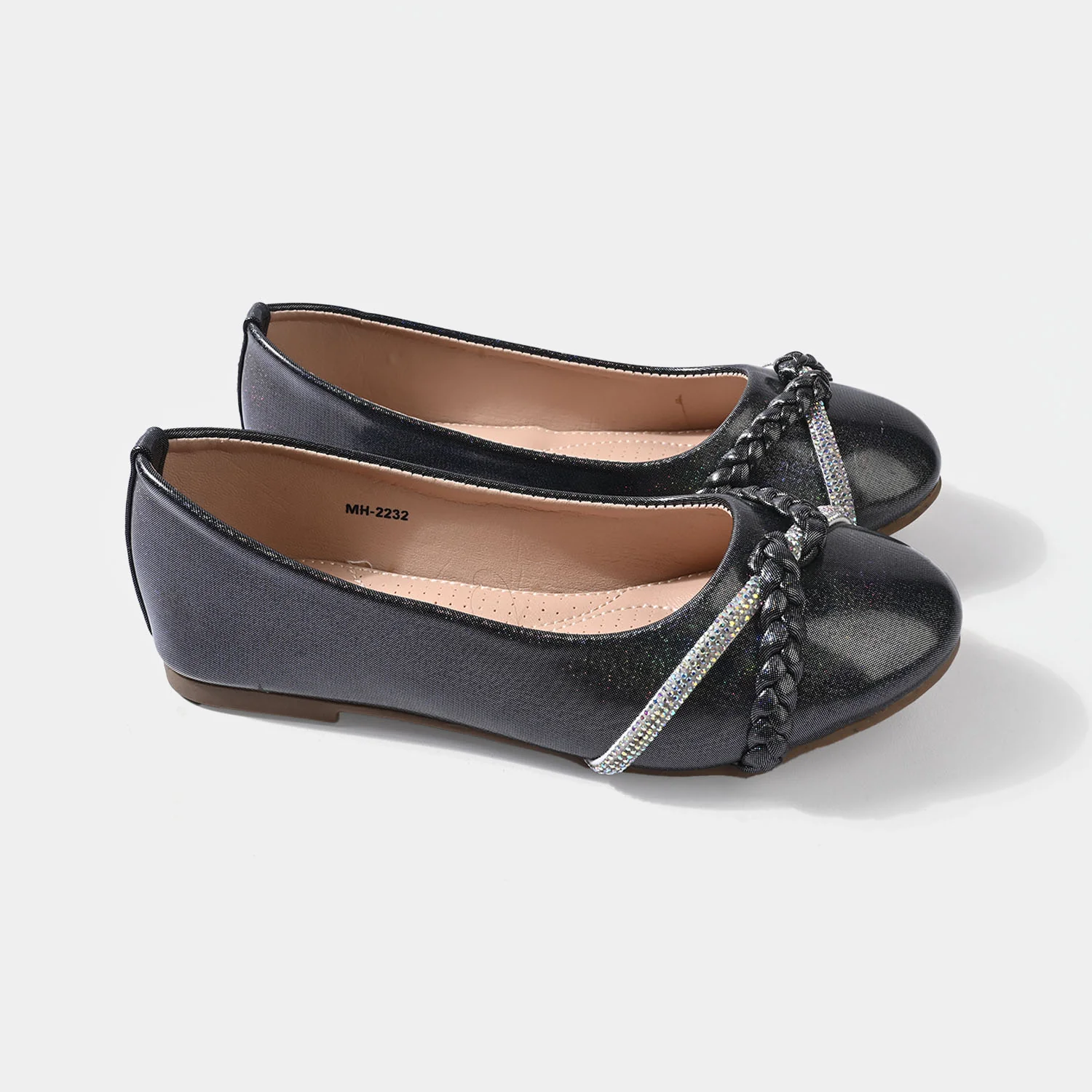 Girls Pumps MH-2232-BLACK - Image 3