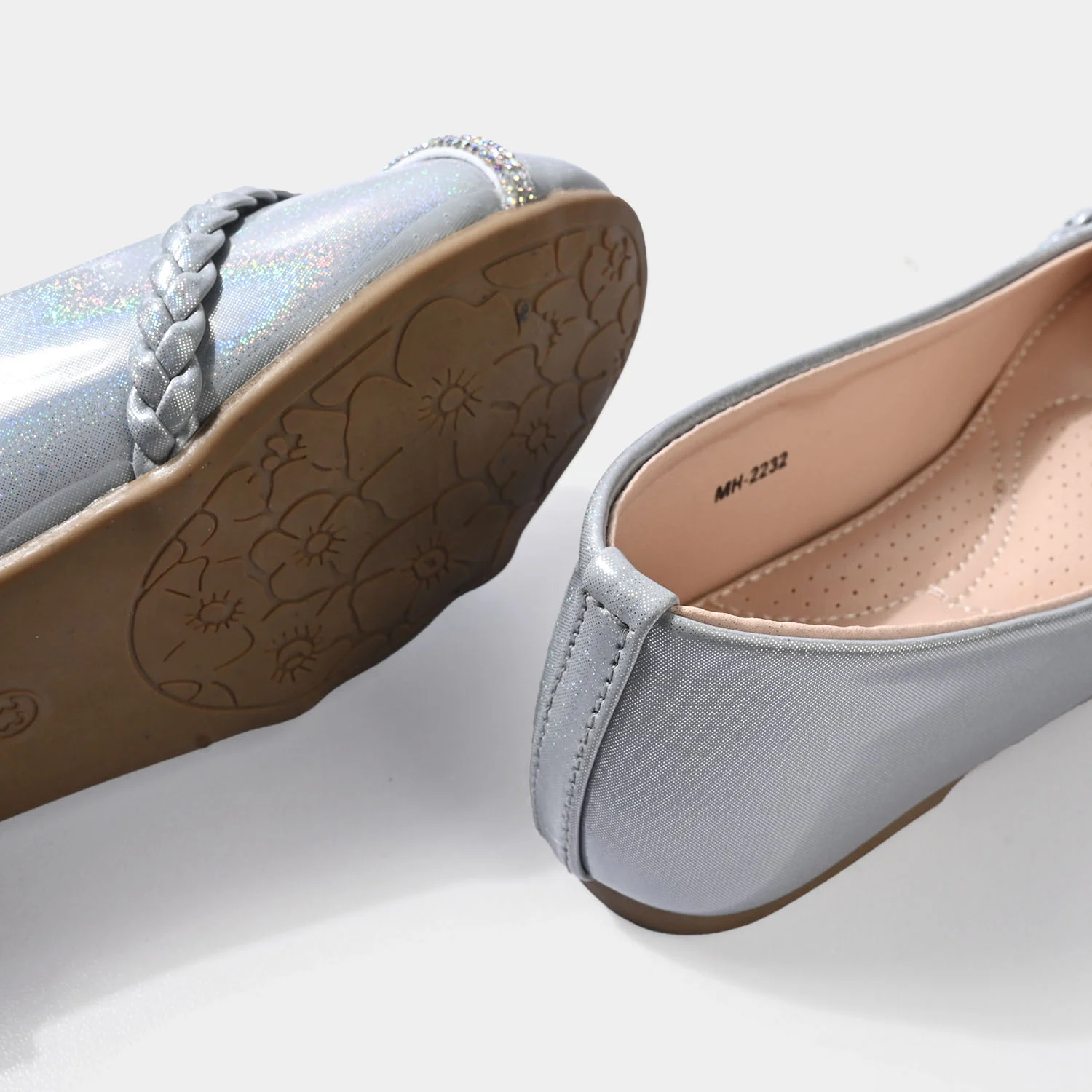 Girls Pumps MH-2232-GREY - Image 2