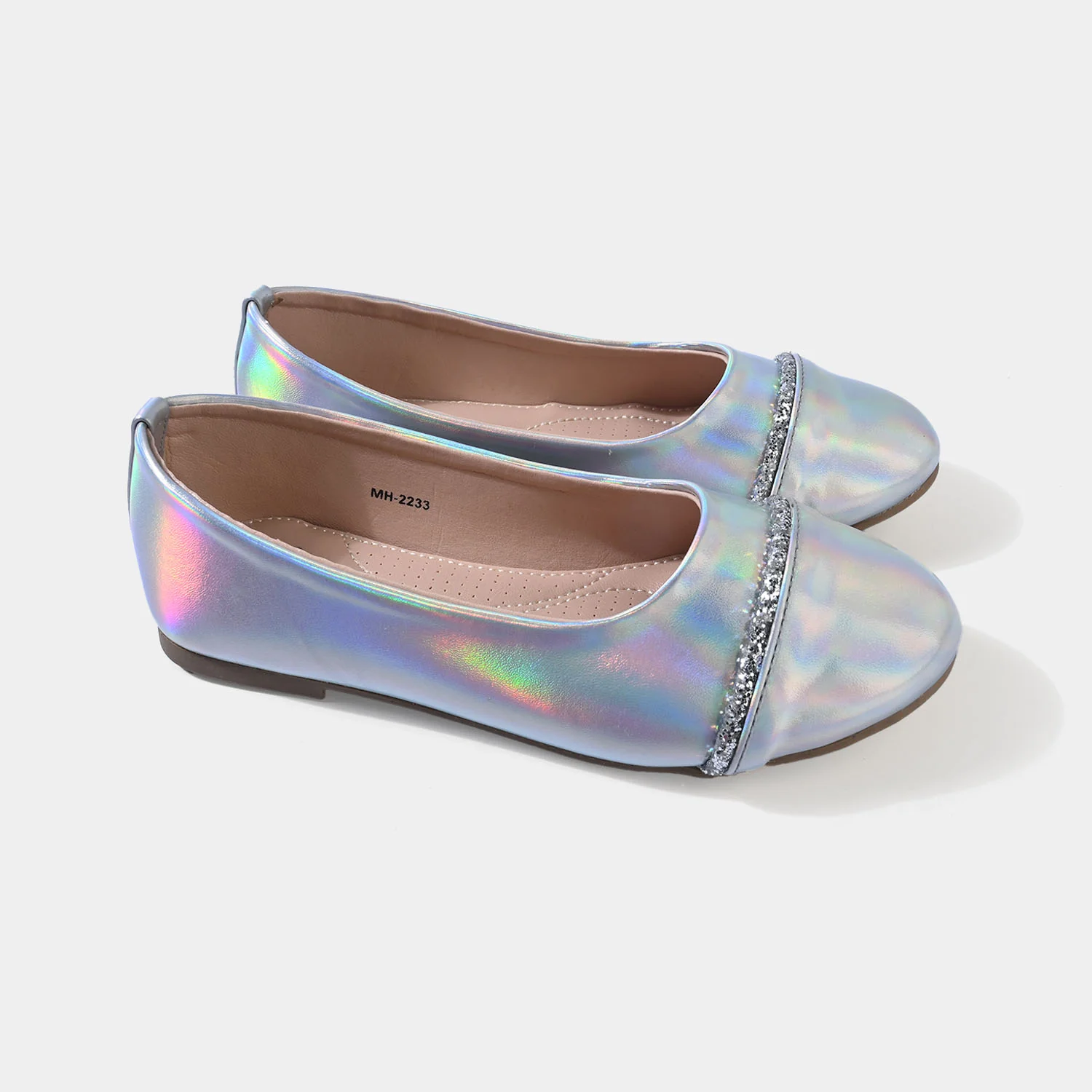 Girls Pumps MH-2233-SILVER - Image 3