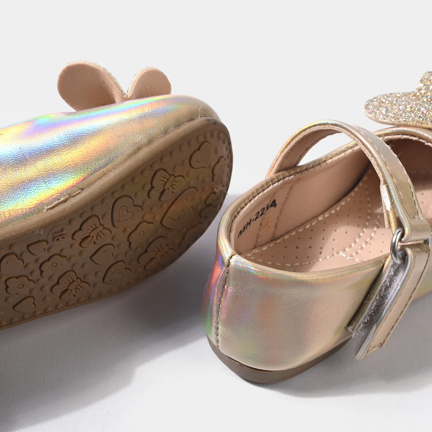 Girls Pumps MH-2234-GOLDEN - Image 2