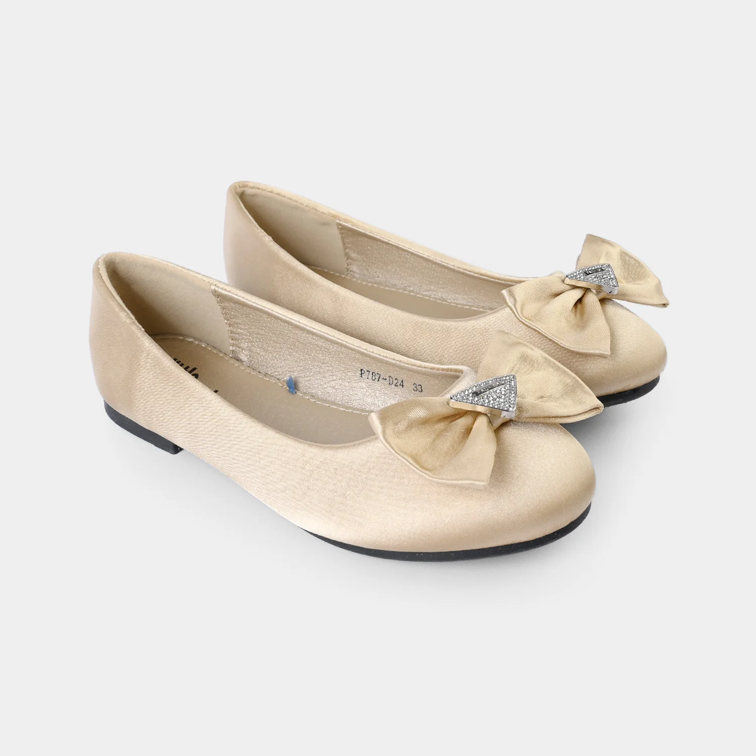 Girls Pumps P787-D24-GOLDEN - Image 3