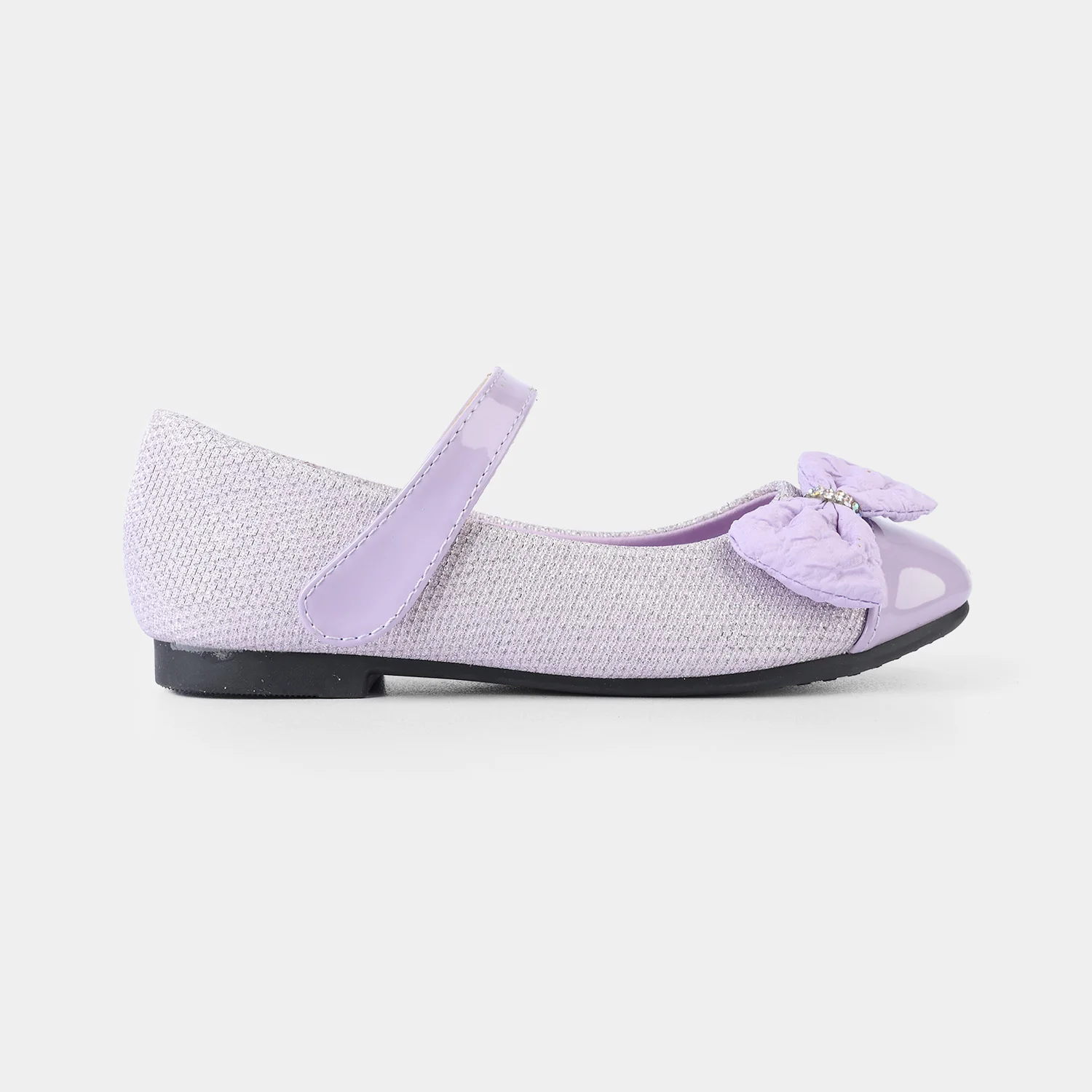 Girls Pumps PL787-2-PURPLE - Image 4