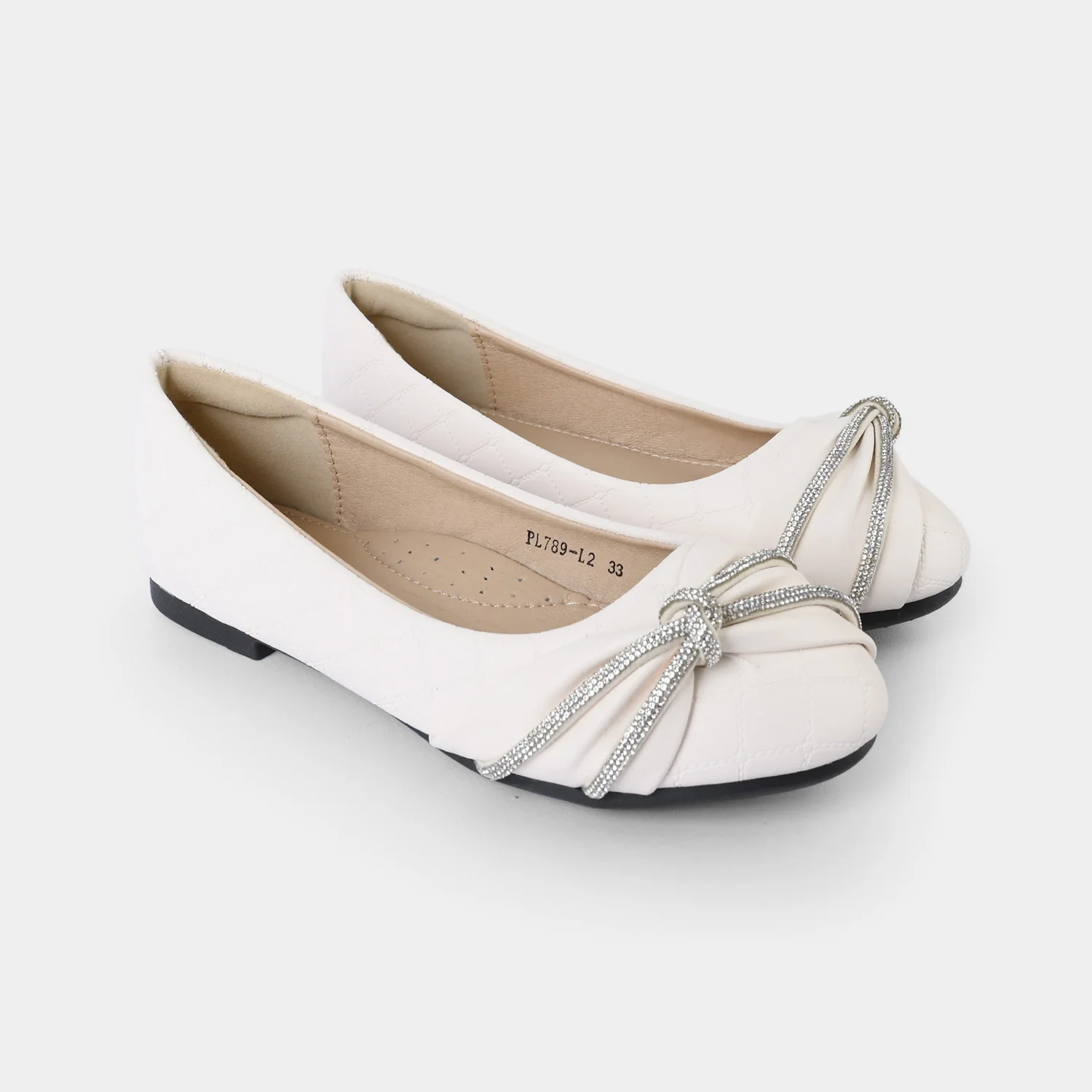 Girls Pumps PL787-L2-BEIGE - Image 3