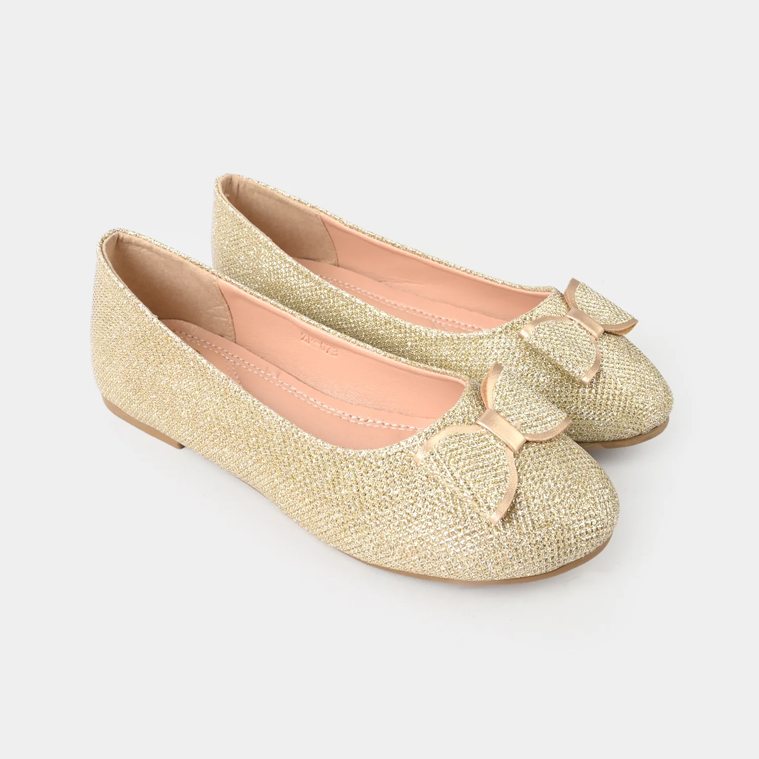 Girls Pumps ZP-073 - Golden - Image 3