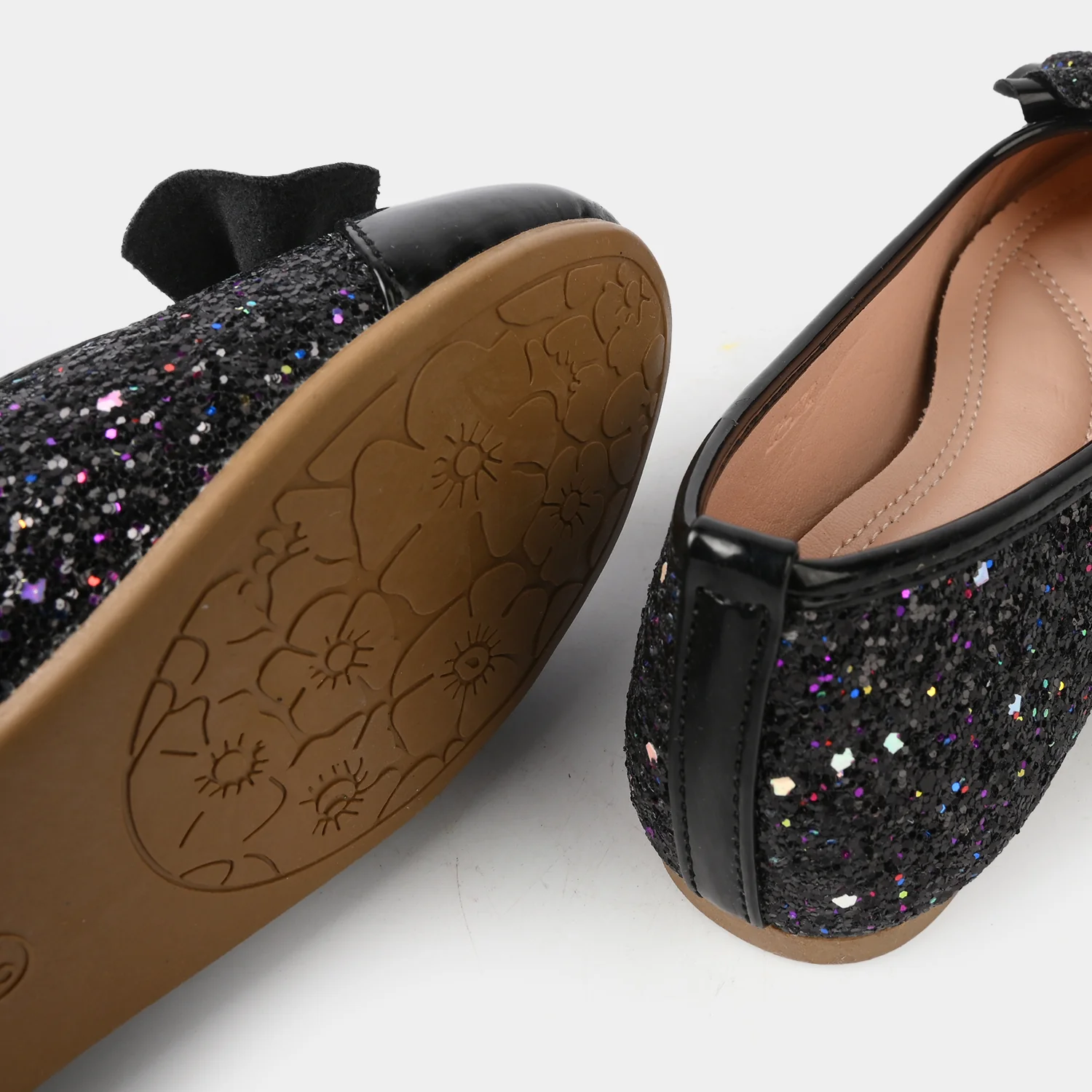 Girls Pumps ZP-074 - BLACK - Image 2