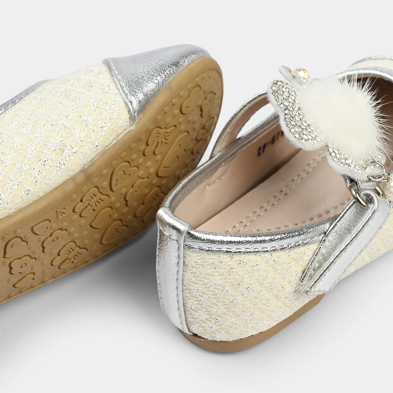 Girls Pumps ZP-079 - White - Image 2