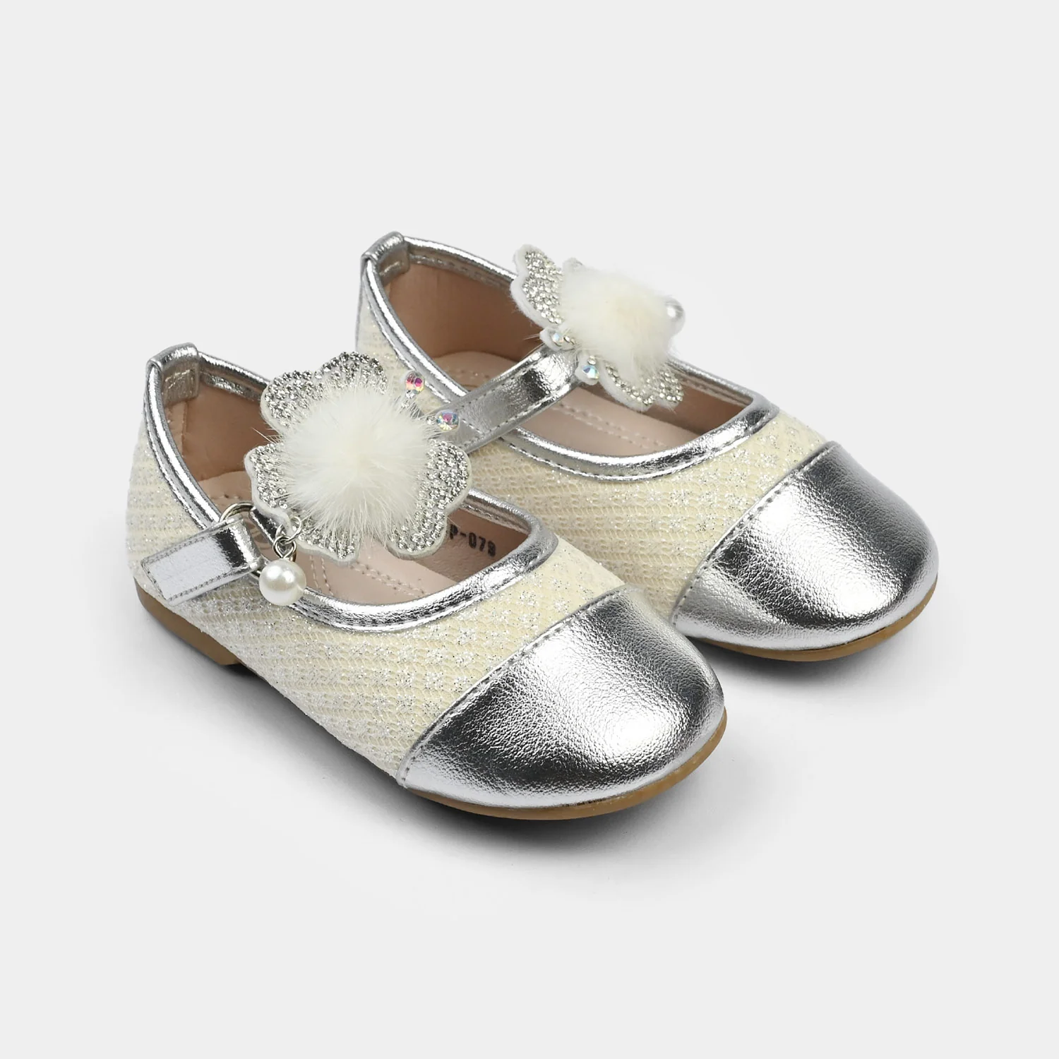 Girls Pumps ZP-079 - White - Image 3